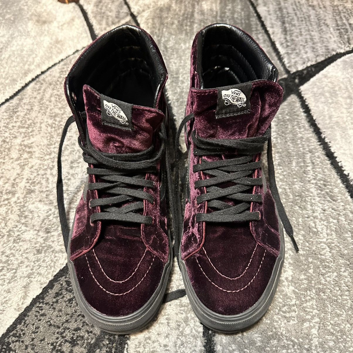 Vans Vans: Skate Sk8-Hi - Re-Issue 'Velvet' Size US 10.5 / EU 43-44 - 2 Thumbnail