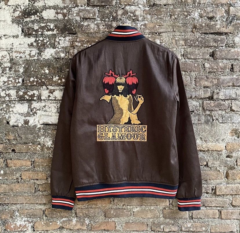 image of Hystric Glamour X Andy Warhol Track Jacket in Brown, Men's (Size Medium)