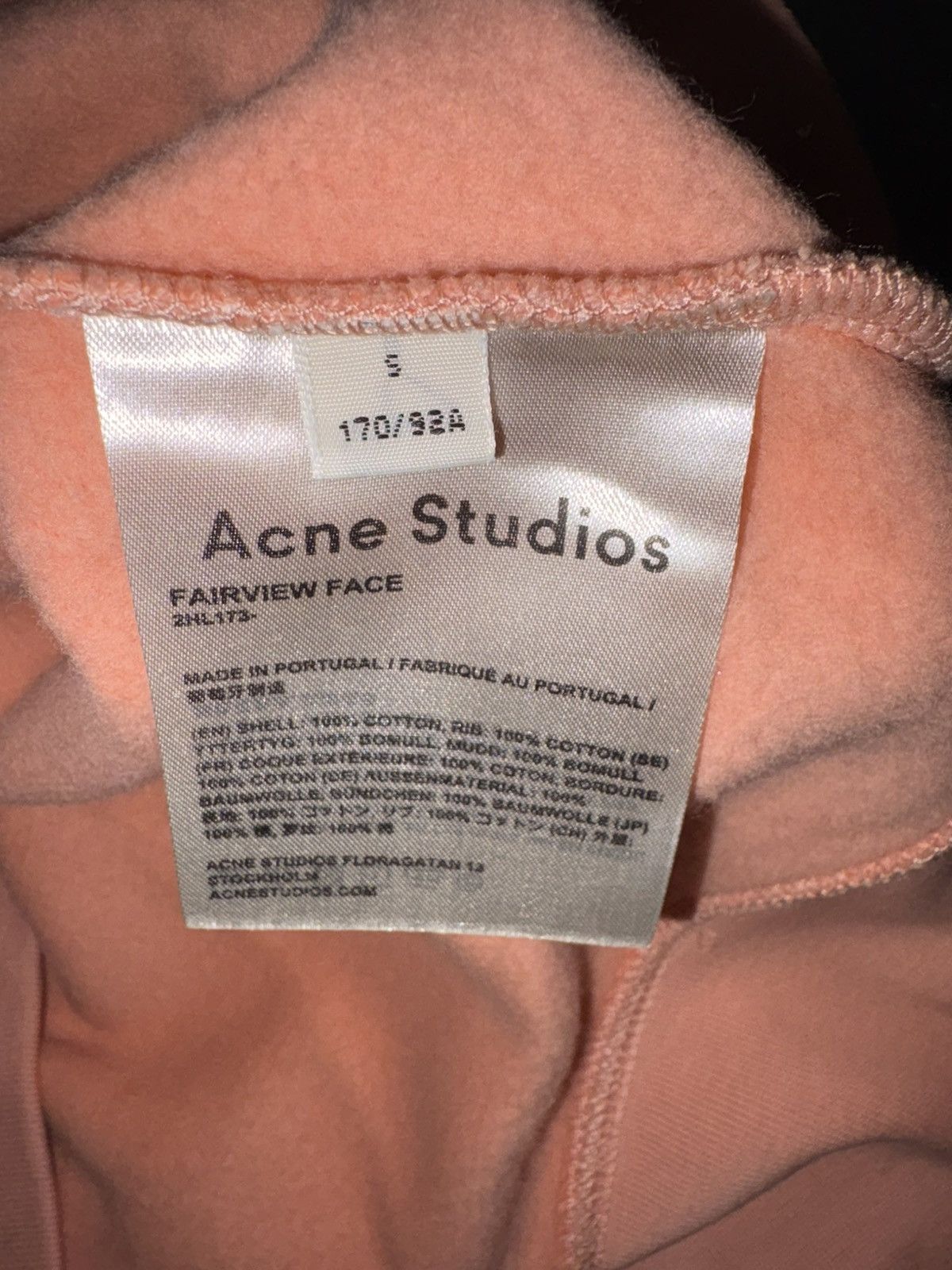 Acne Studios Acne Studios Pink sweatshirt Size S / US 4 / IT 40 - 4 Thumbnail