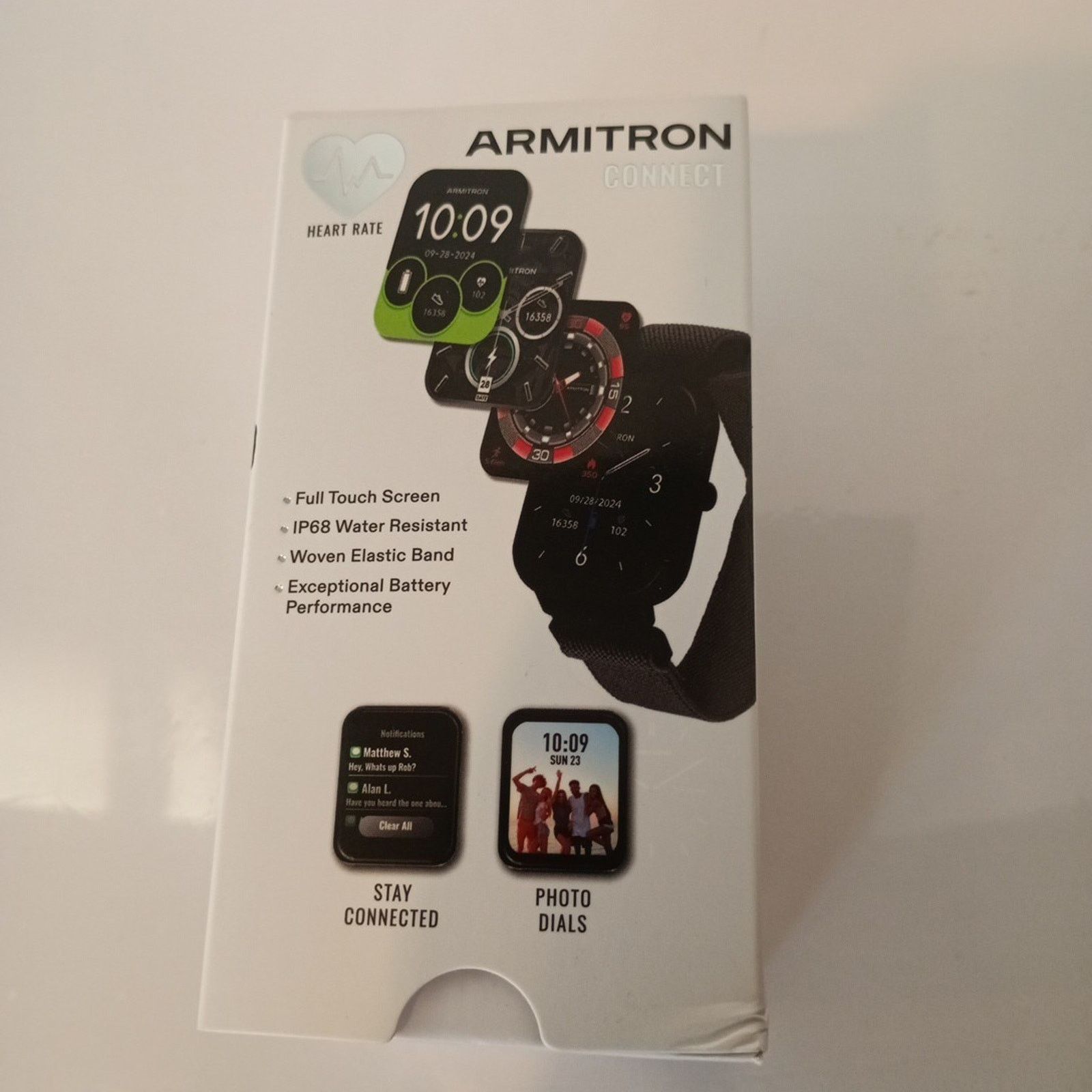 Other Armitron Connect Unisex Eclipse Smartwatch, Grey Elastic Size ONE SIZE - 2 Thumbnail
