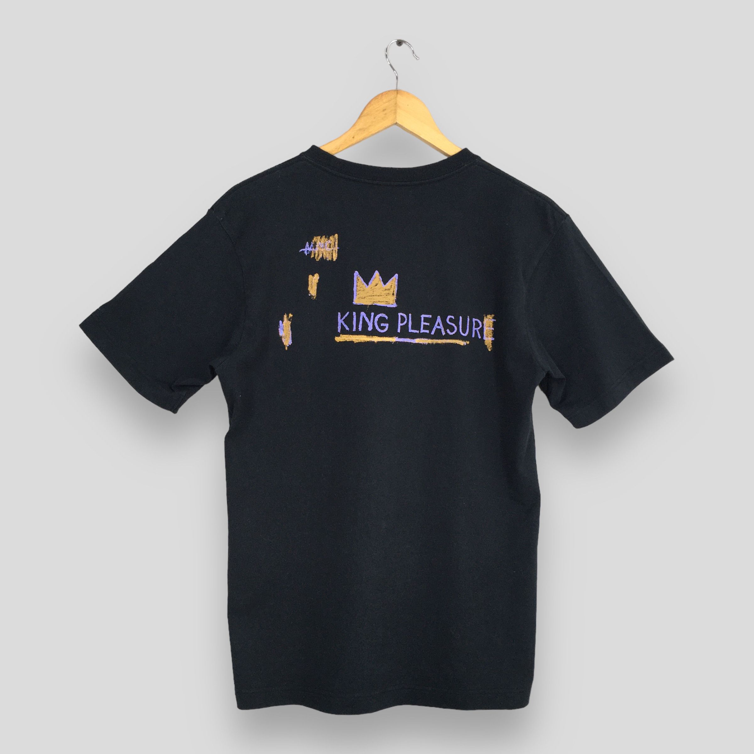Other JMB Jean Michel King Pleasure Crown Pop Art T shirt Medium Size US M / EU 48-50 / 2 - 1 Thumbnail