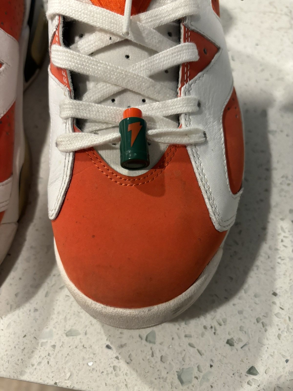 Jordan Brand × Nike Jordan 6 Gatorade Orange Size US 10 / EU 43 - 5 Thumbnail