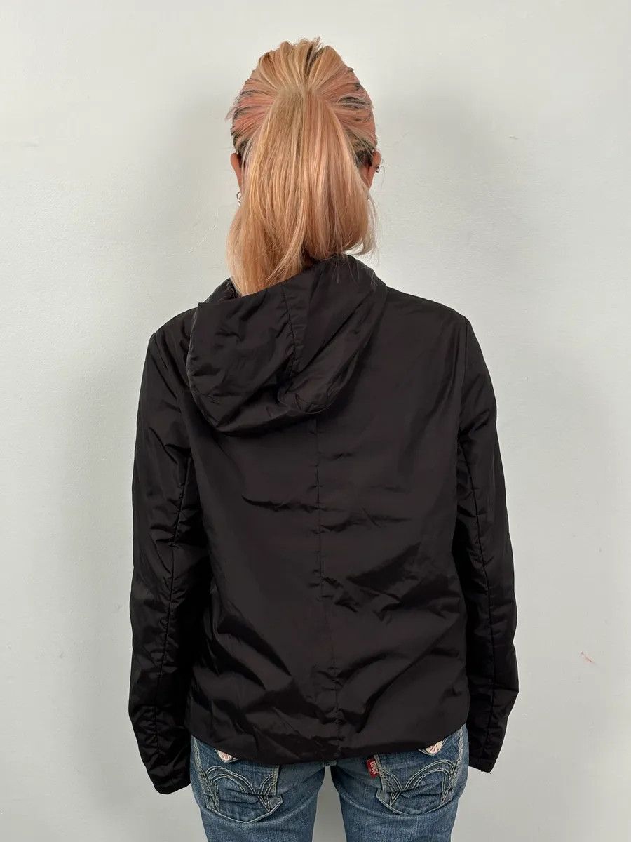 Prada AW1999 Prada Dark Brown Nylon Hooded Jacket Size M / US 6-8 / IT 42-44 - 3 Thumbnail