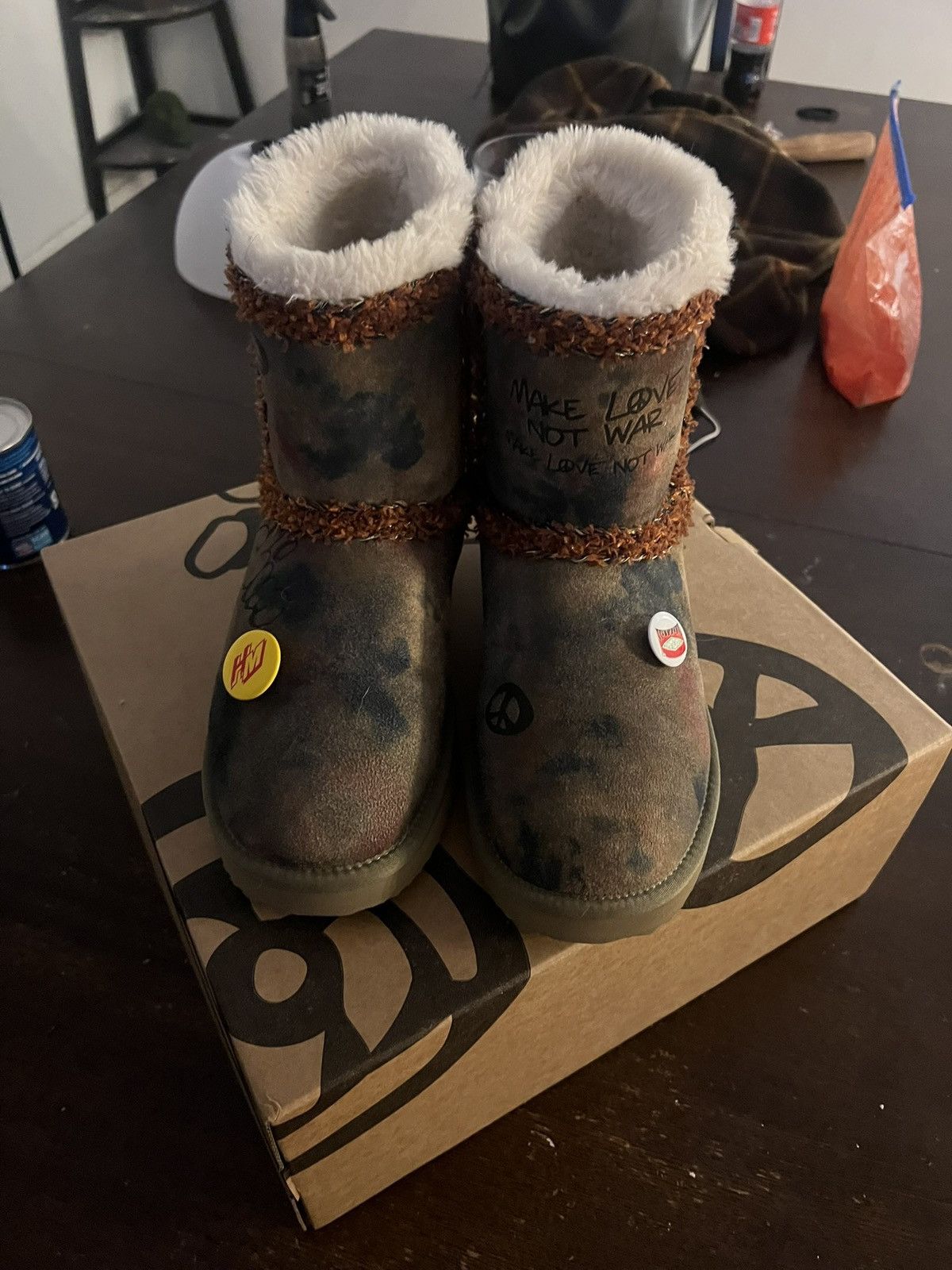 HMDD HMDD graffti boots Size US 9 / EU 42 - 1 Thumbnail