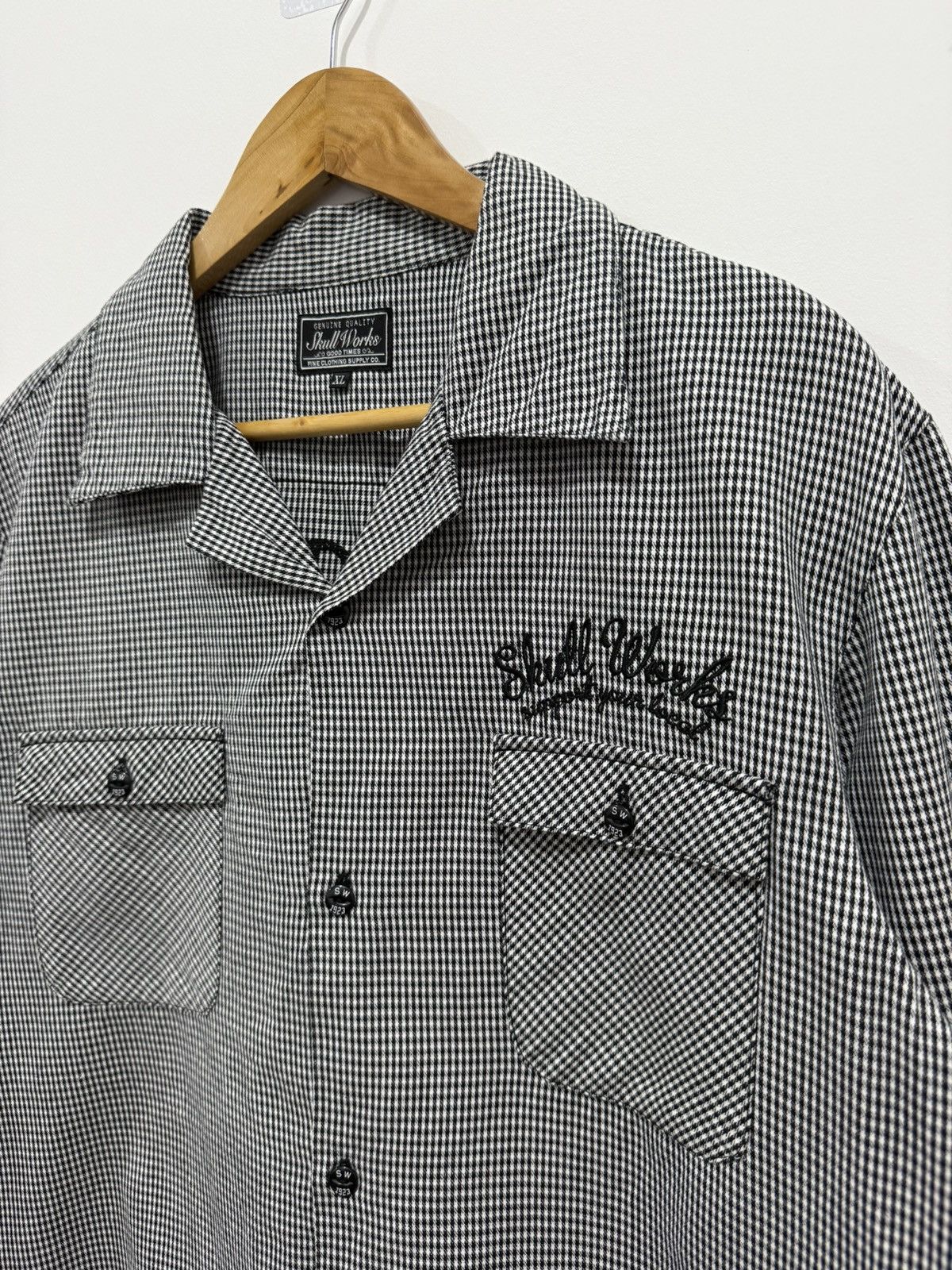Japanese Brand × Other Skull Works embroide button up shirt Size US XL / EU 56 / 4 - 7 Thumbnail