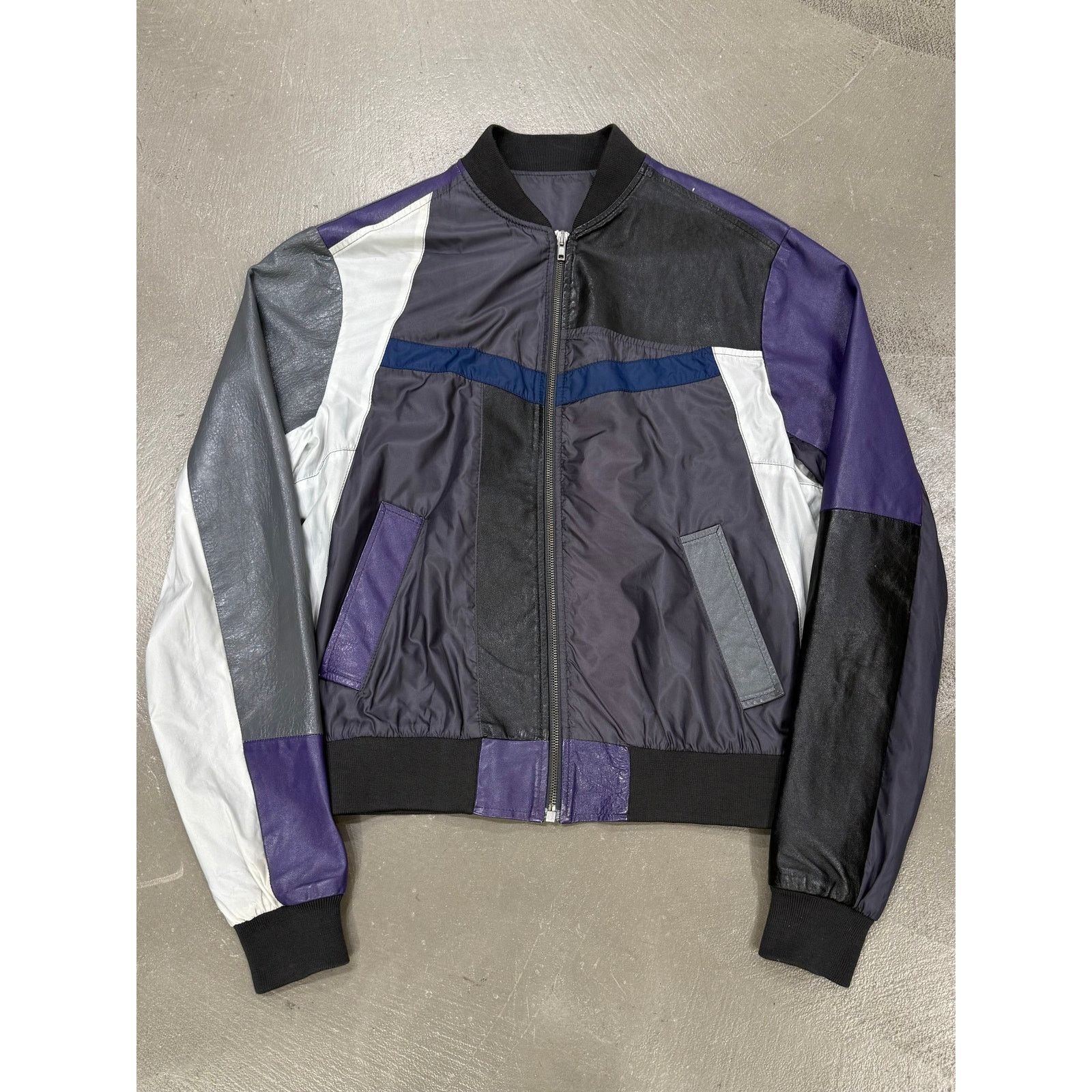Maison Margiela S/S2007 Maison Margiela patchwork paneled bomber jacket Size US M / EU 48-50 / 2 - 1 Thumbnail