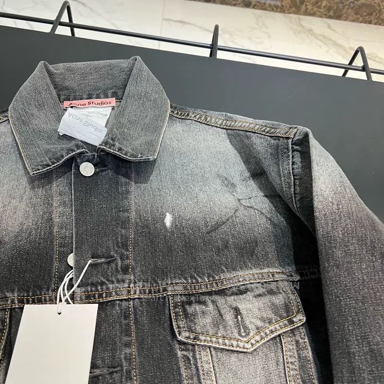 Acne Studios Acne Studios Retro faded ink-splashed loose off-the-should Size US S / EU 44-46 / 1 - 2 Thumbnail