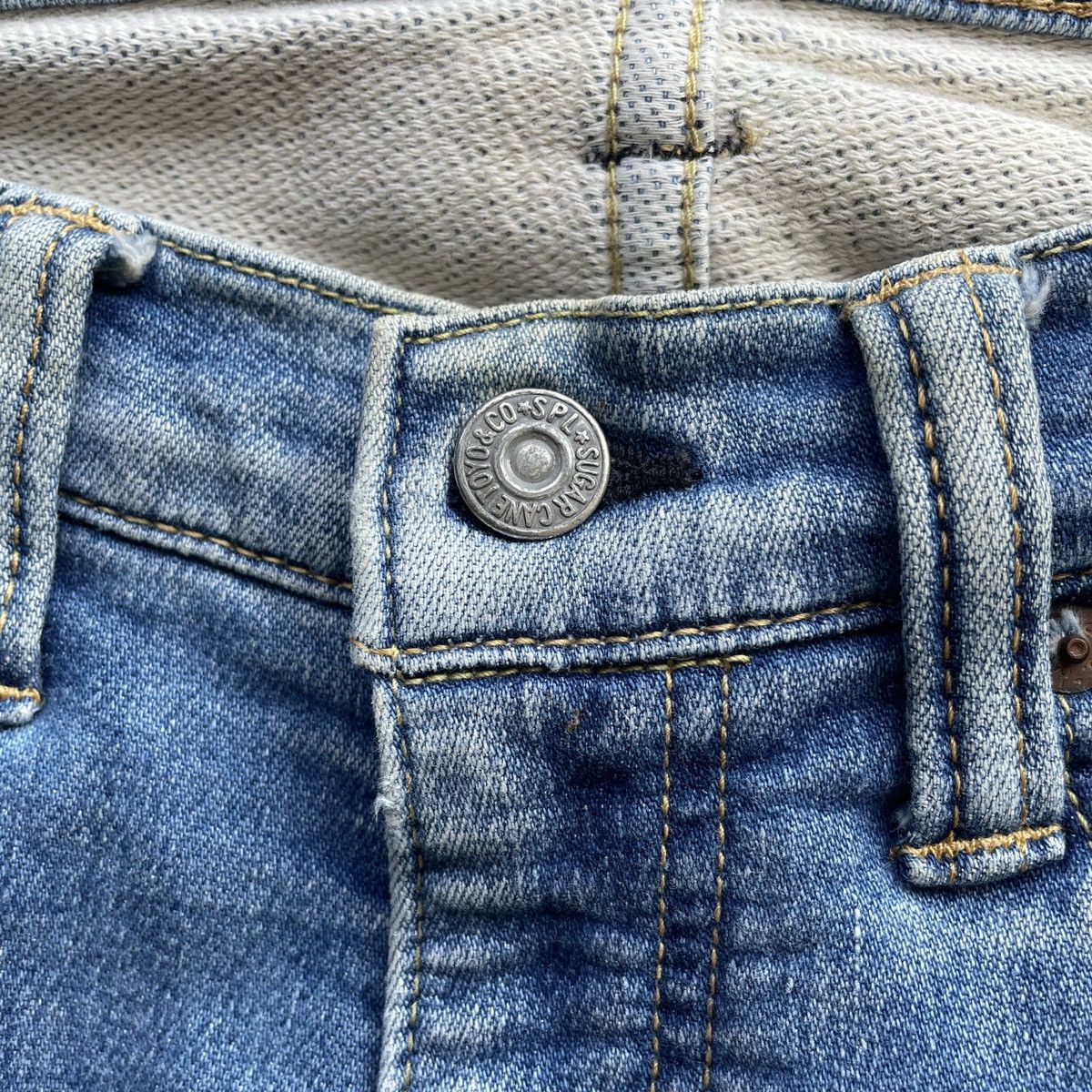 Sugar Cane Vintage Sugar Cane Light Faded Jeans Denim Pants W32 Size US 32 / EU 48 - 5 Thumbnail
