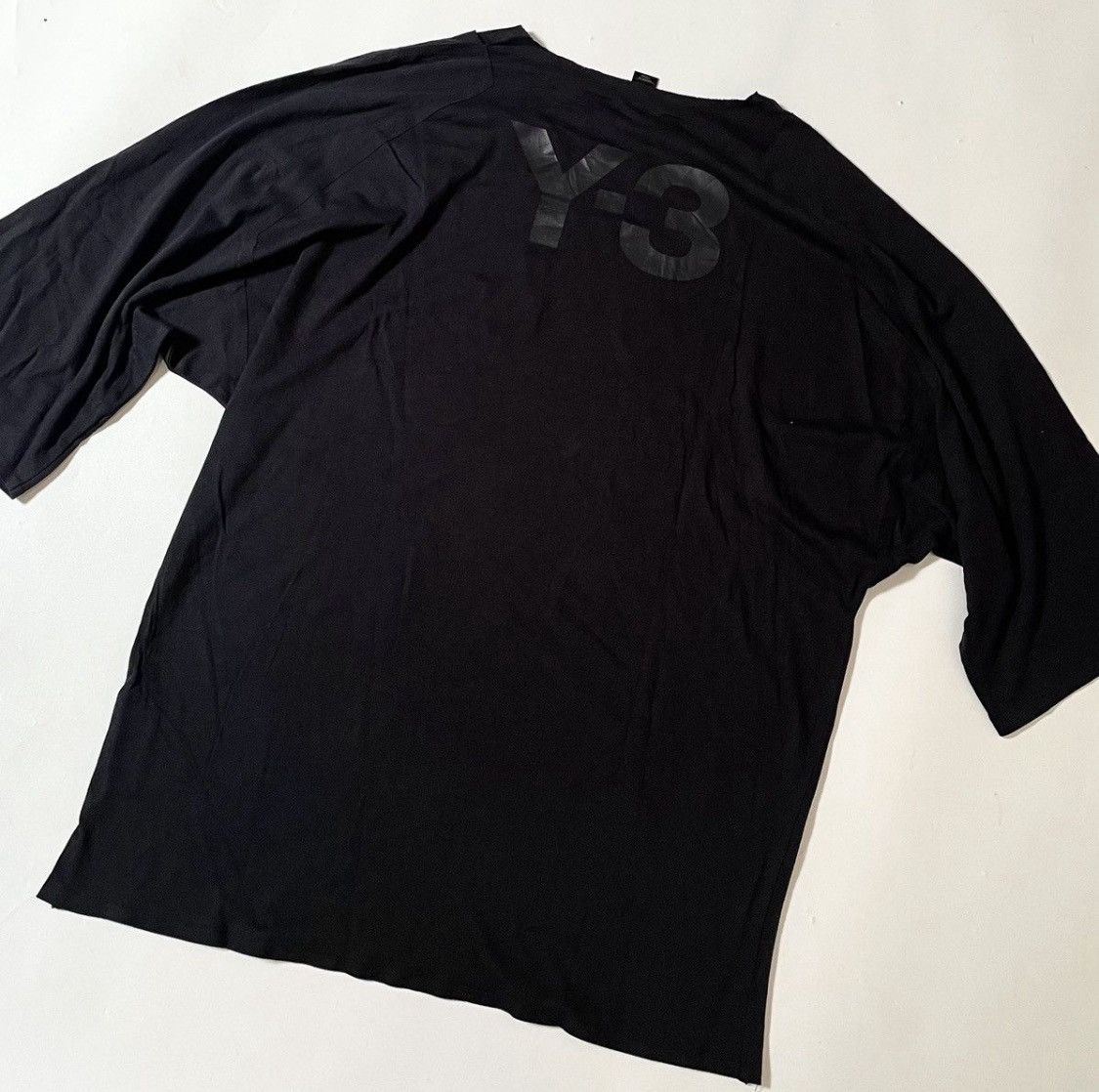 Yohji Yamamoto Yohji yamamoto y-3 avant garde oversized logo tee Size US M / EU 48-50 / 2 - 2 Thumbnail