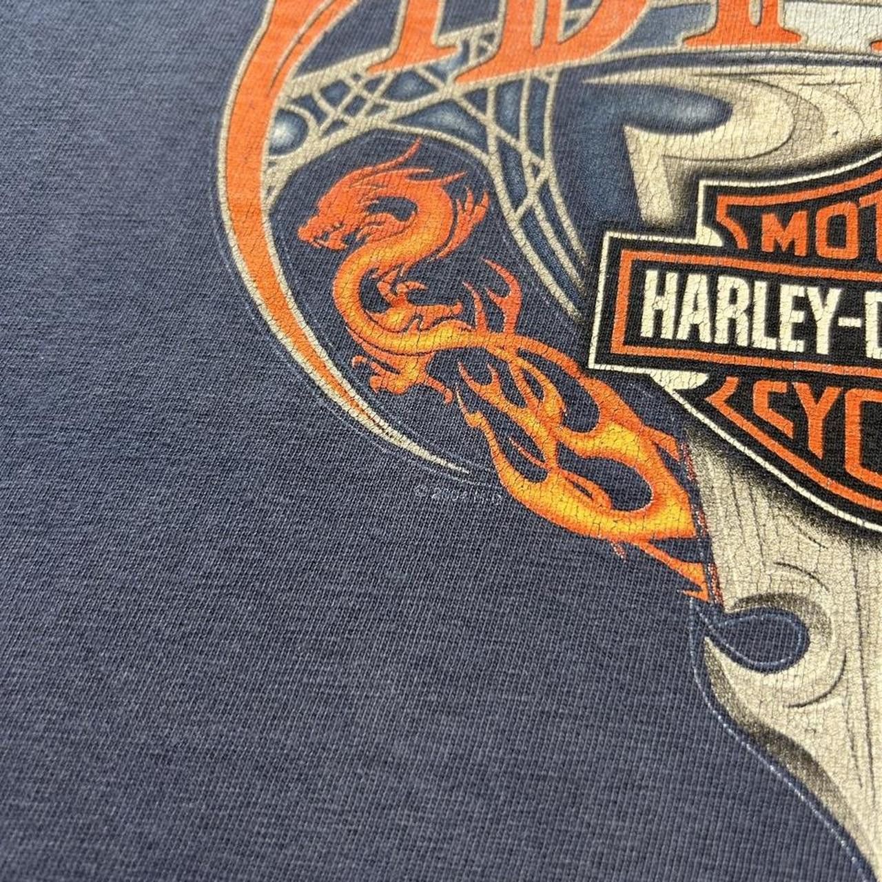 Harley Davidson Vintage Harley Davidson Flame & Dragon T Shirt Size L Size US L / EU 52-54 / 3 - 4 Thumbnail