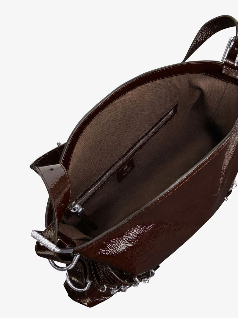 Givenchy o1a51so10726 Size:OS/ Medium Voyou Bag Leather Multi-Buckles Size ONE SIZE - 5 Thumbnail