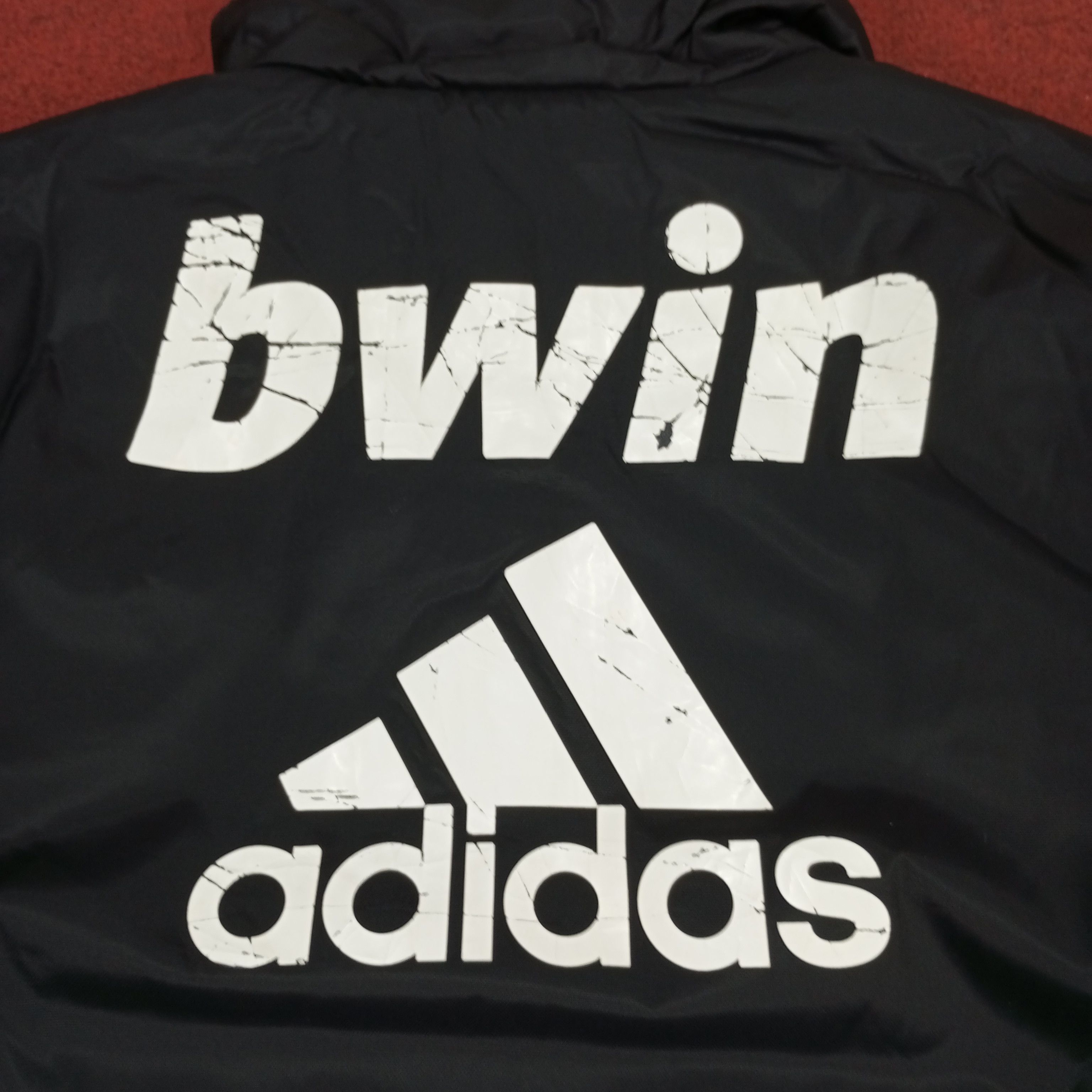 Adidas × Vintage Adidas AC Milan Soccer Football Club Jacket Coach Style Size US XL / EU 56 / 4 - 4 Thumbnail