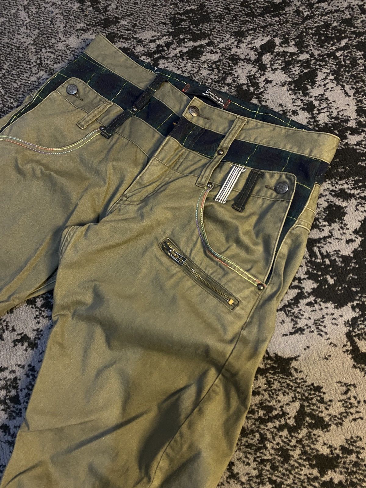 PPFM 2000s Double Waist Dominate Japan Ifsix Vkei Pants Y2k🔥 Size US 32 / EU 48 - 7 Thumbnail