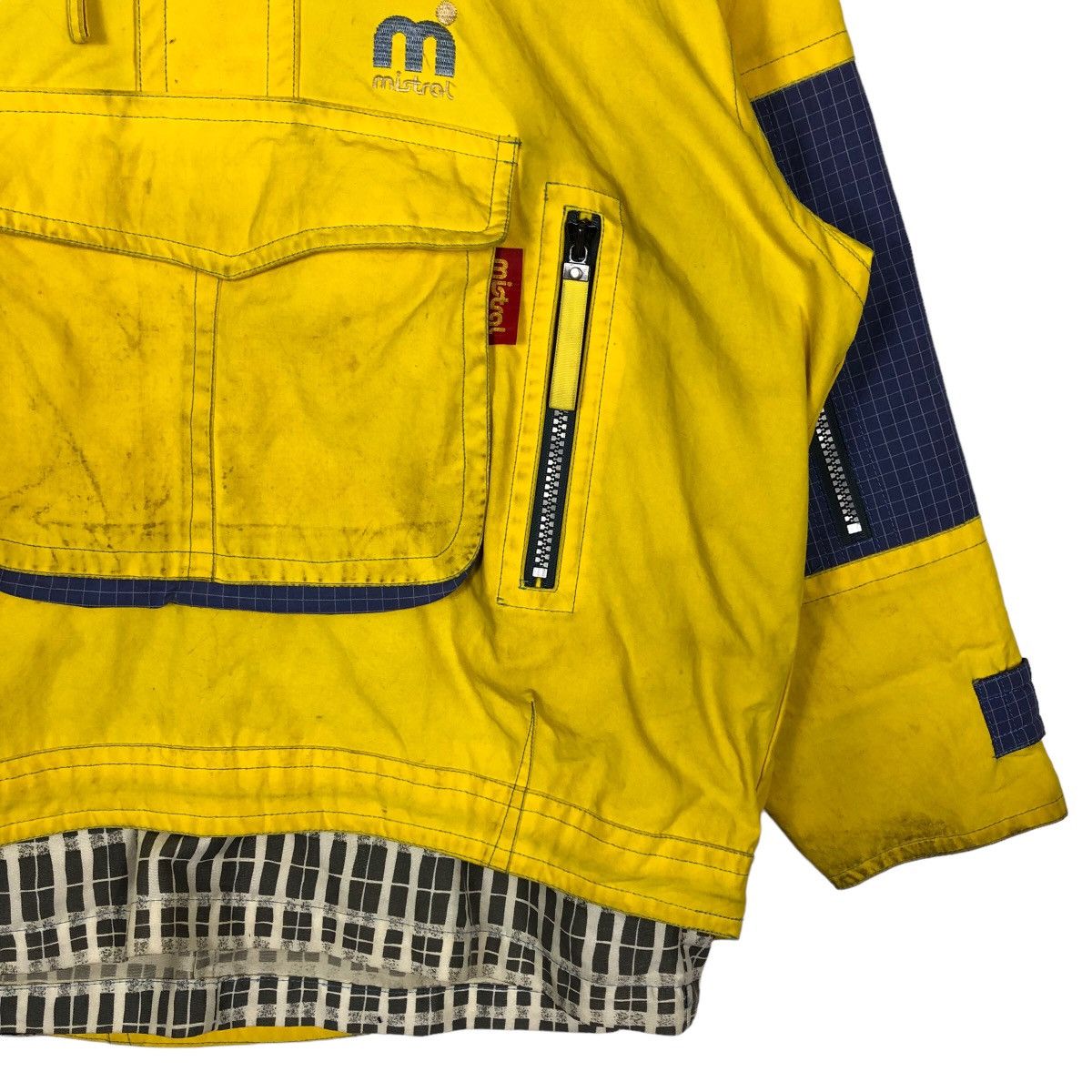Japanese Brand 🔥90’s Vintage Ski Jacket Mistral Cargo Multi Pocket Anorak Size US M / EU 48-50 / 2 - 4 Thumbnail