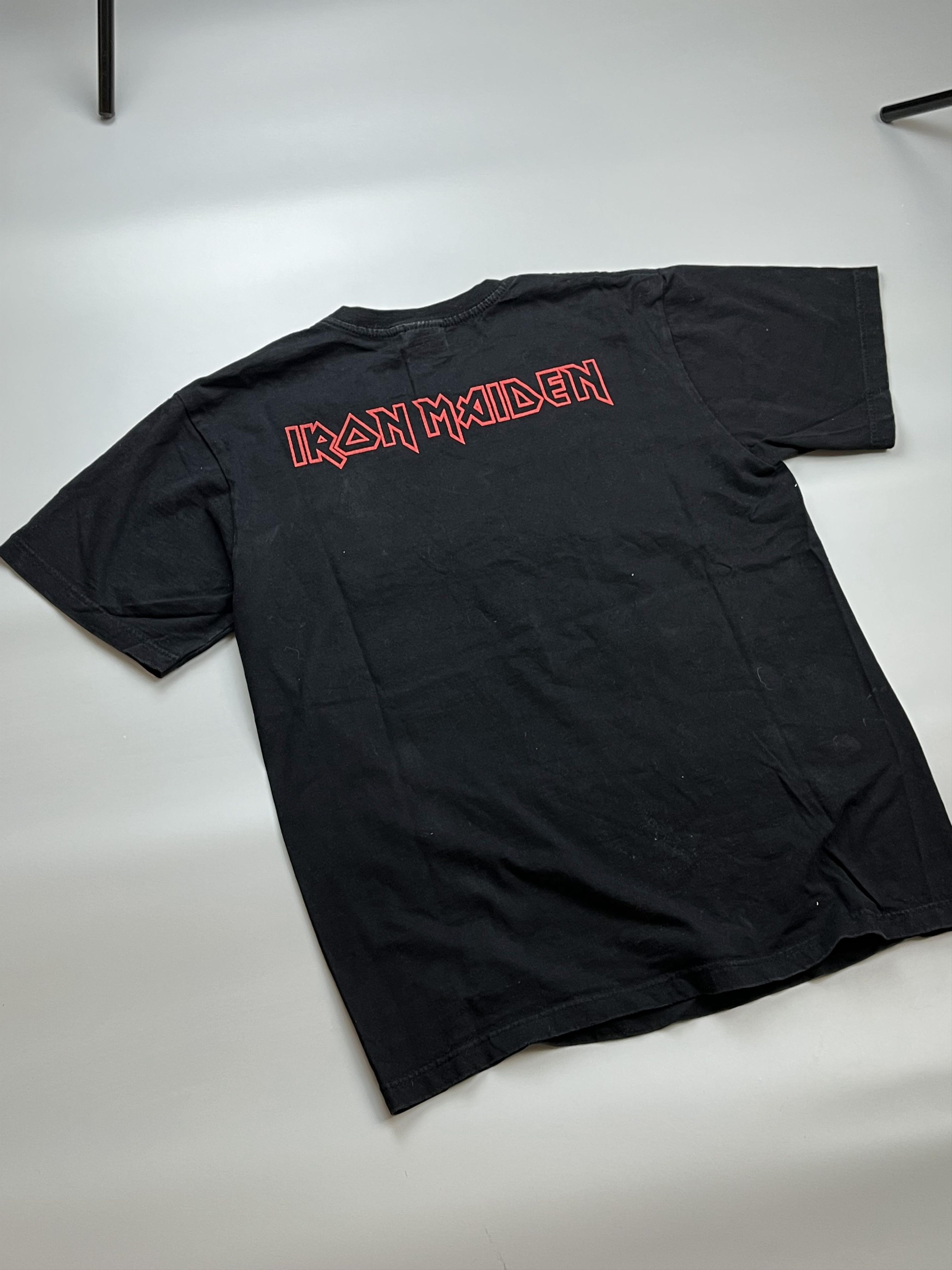 Vintage Rare Vintage Iron Maiden Printed T-shirt Size US L / EU 52-54 / 3 - 5 Thumbnail