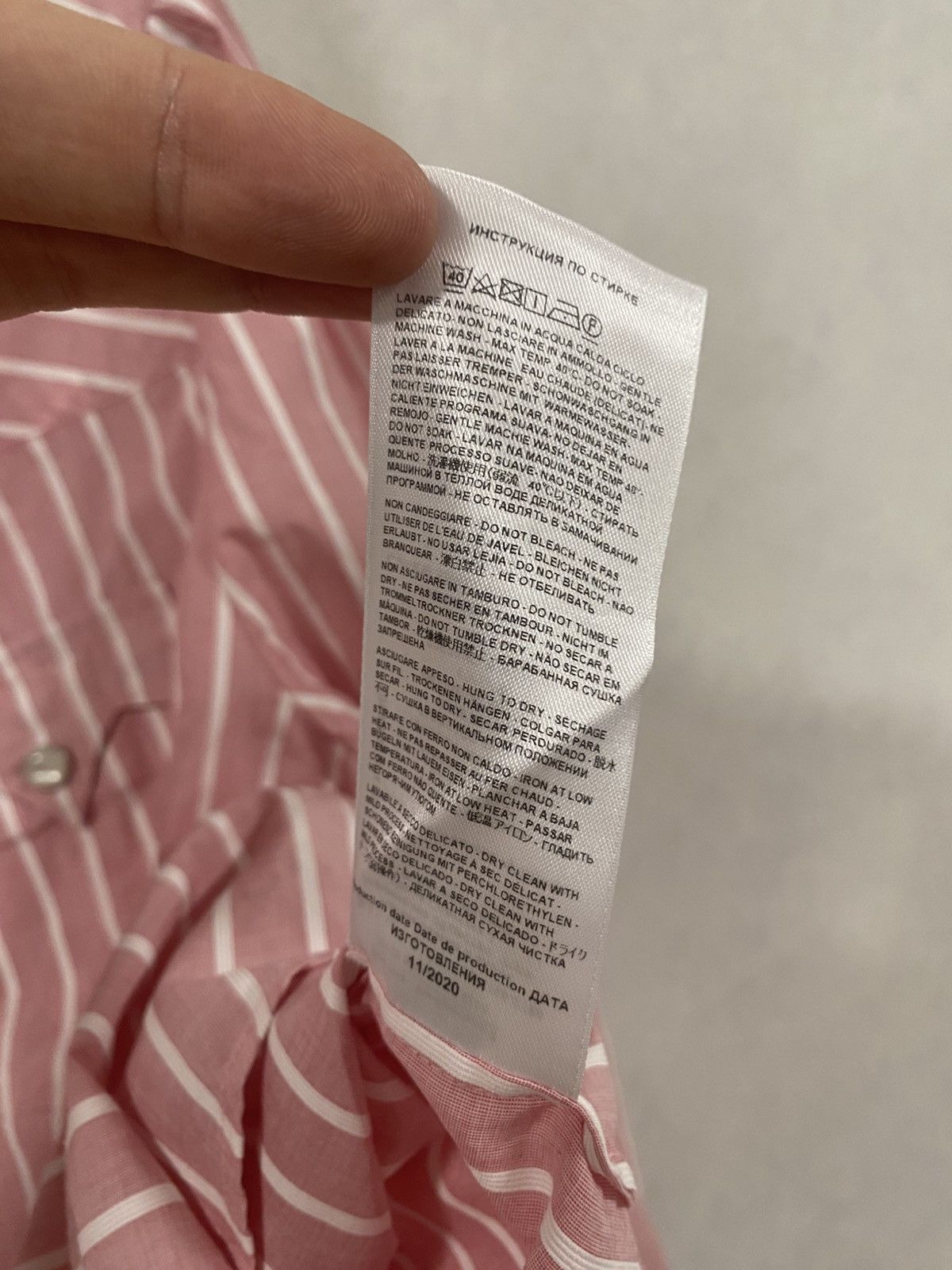 Etro Etro Pink Button Shirt White Stripes Western Style Size: 44 Size M / US 6-8 / IT 42-44 - 11 Thumbnail