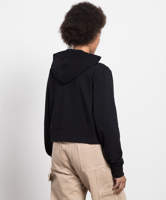 Palm Angels o1y1125 Hoodie in Black Size S / US 4 / IT 40 - 3 Thumbnail
