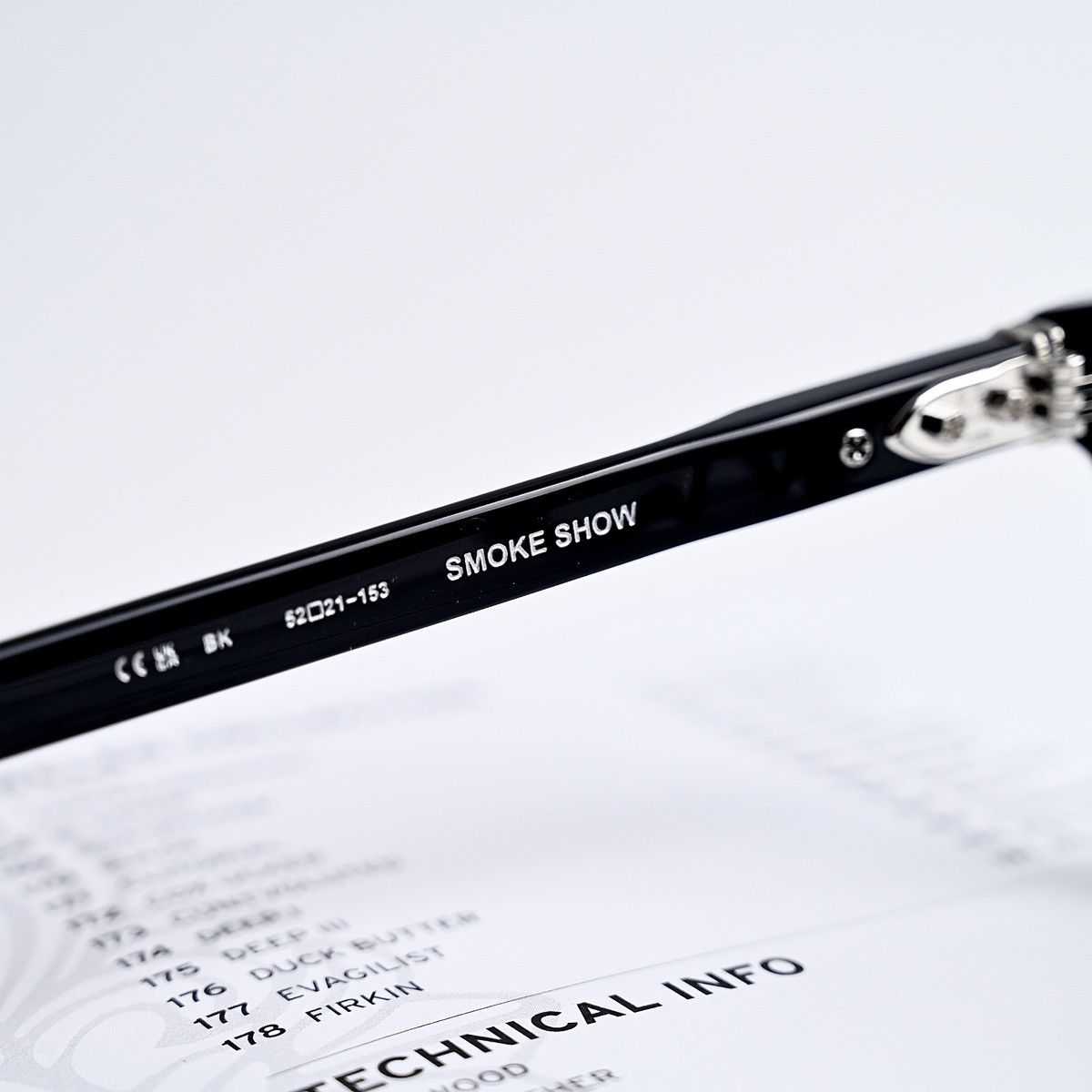 Chrome Hearts CHROME HEARTS SMOKE SHOW GLASSES Size ONE SIZE - 6 Thumbnail