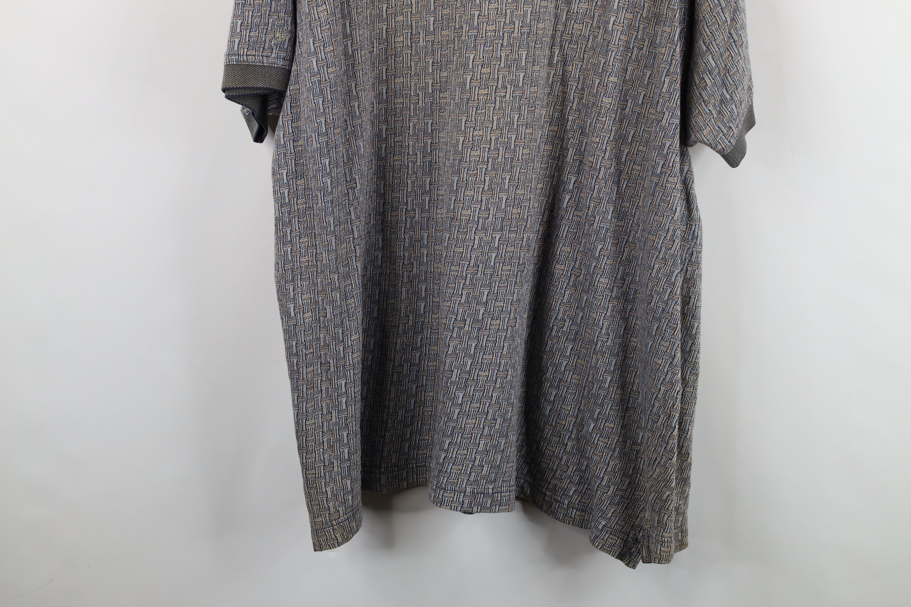 Vintage Vintage 90s Streetwear Distressed Collared Golf Polo Shirt Size US XXL / EU 58 / 5 - 13 Thumbnail