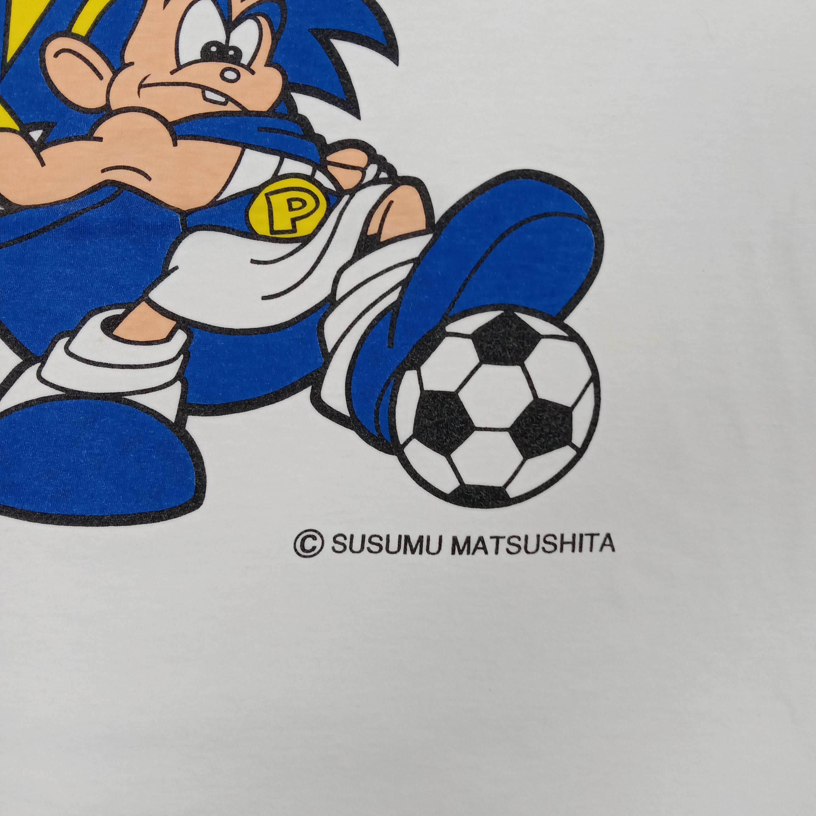 Japanese Brand × Vintage Panasonic Gamba Osaka Susumu Matsushita Tshirt Size US M / EU 48-50 / 2 - 3 Thumbnail