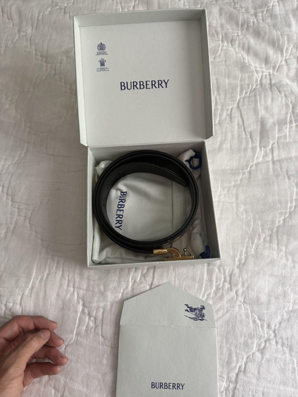 Burberry Burberry reversible belt Size 32 - 6 Thumbnail