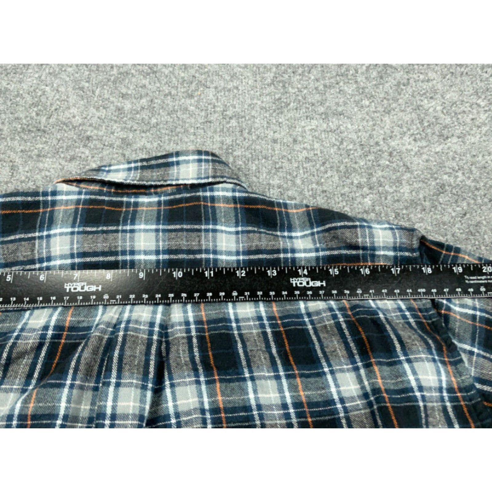 Carbon2Cobalt VINTAGE Carbon2Cobalt Shirt Plaid Flannel Shirt Adult Large Blue Lightweight Grunge Workwear 90s Mens Size US L / EU 52-54 / 3 - 5 Thumbnail