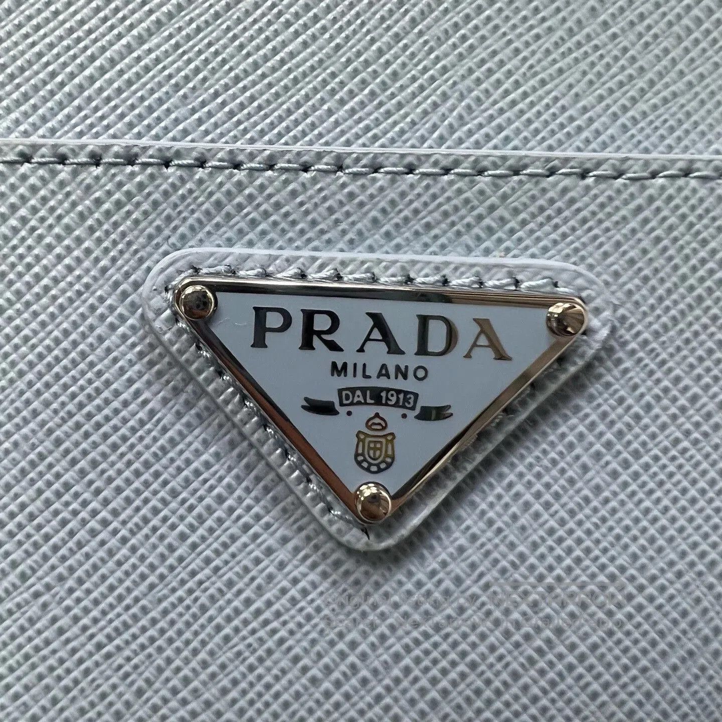 Prada PRADA Leather iPhone 15 Pro Max Case. Size ONE SIZE - 3 Thumbnail