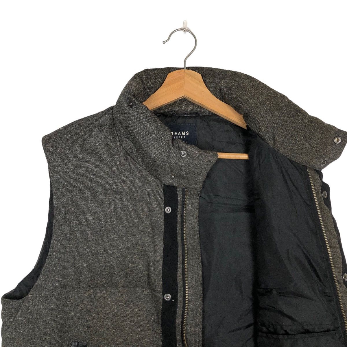 Beams Plus VINTAGE PUFFER DOWN VEST WORK BEAMS HEARTS ISSEY MIYAKE Size US M / EU 48-50 / 2 - 9 Thumbnail