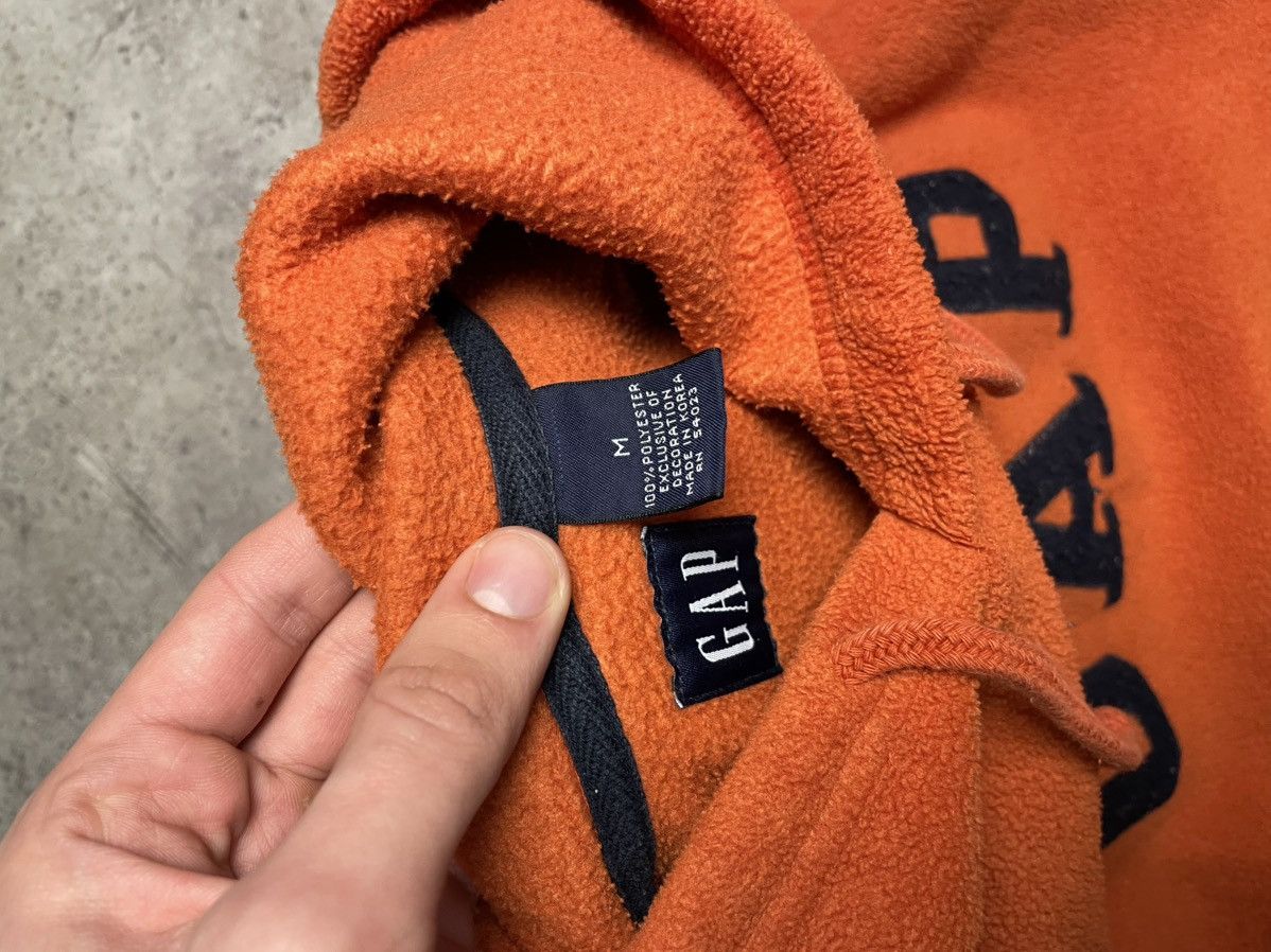 Gap Vintage GAP Fleece Hoodie Embroidered Size US M / EU 48-50 / 2 - 6 Thumbnail
