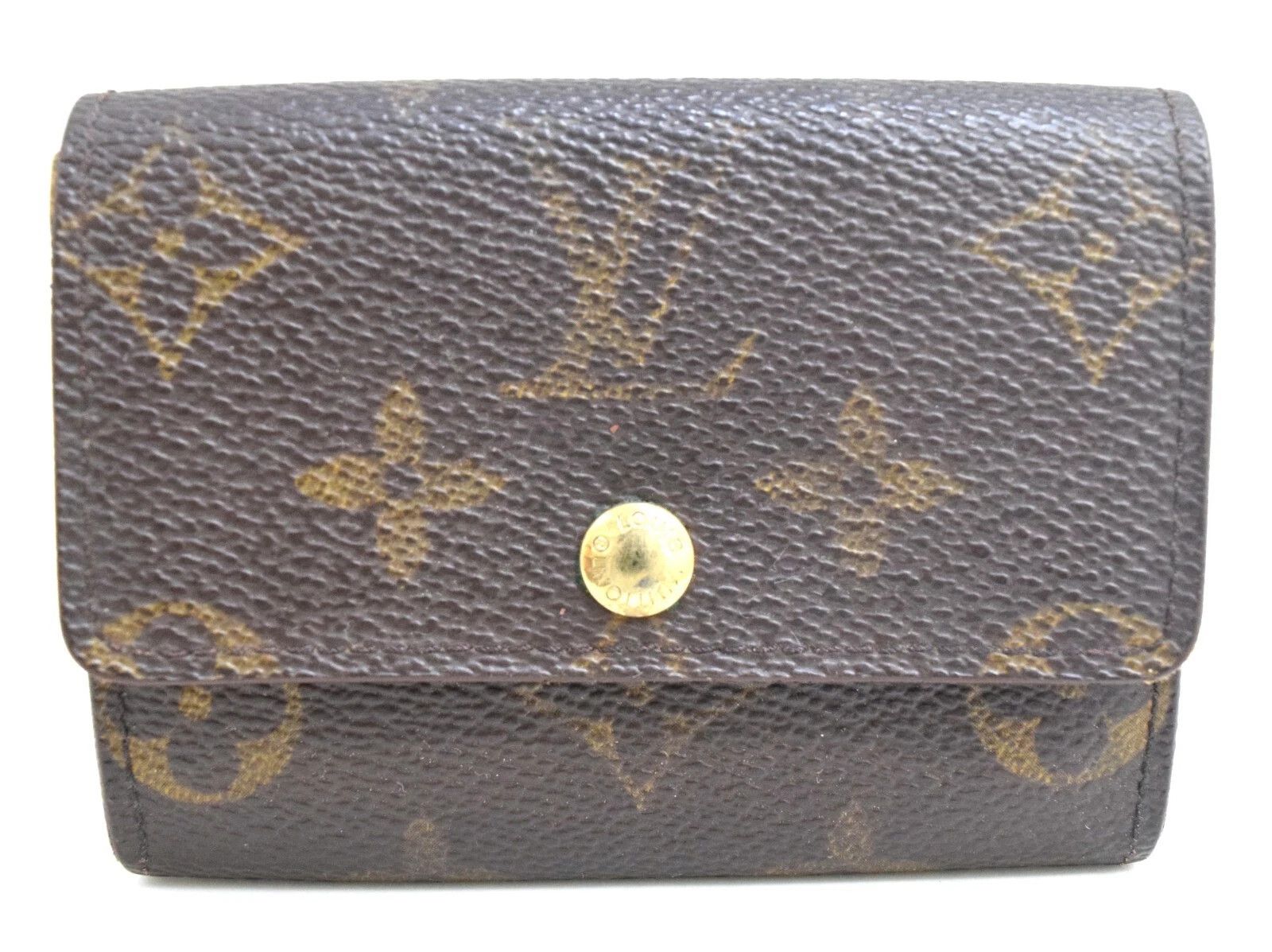 Louis Vuitton Louis Vuitton Porte Monnaie Plat Monogram Coin Purse M61930 Size ONE SIZE - 1 Thumbnail