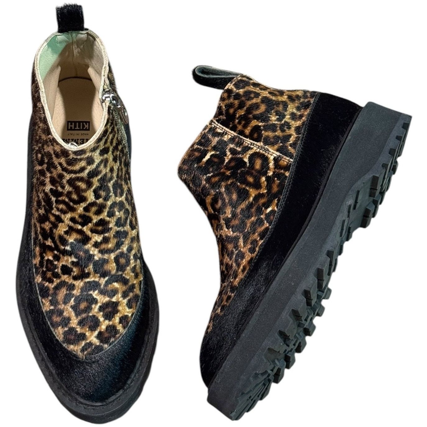 Kith Kith x Diemme Everest Leopard Pony Hair Paderno Zip Boots 8 Size US 8 / IT 38 - 2 Thumbnail