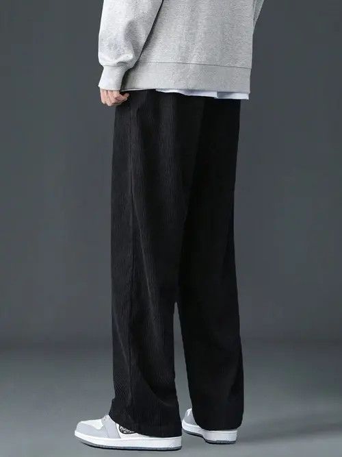 Japanese Brand corduroy Straight-Leg Pants Casual fit trousers Size US 32 / EU 48 - 3 Thumbnail