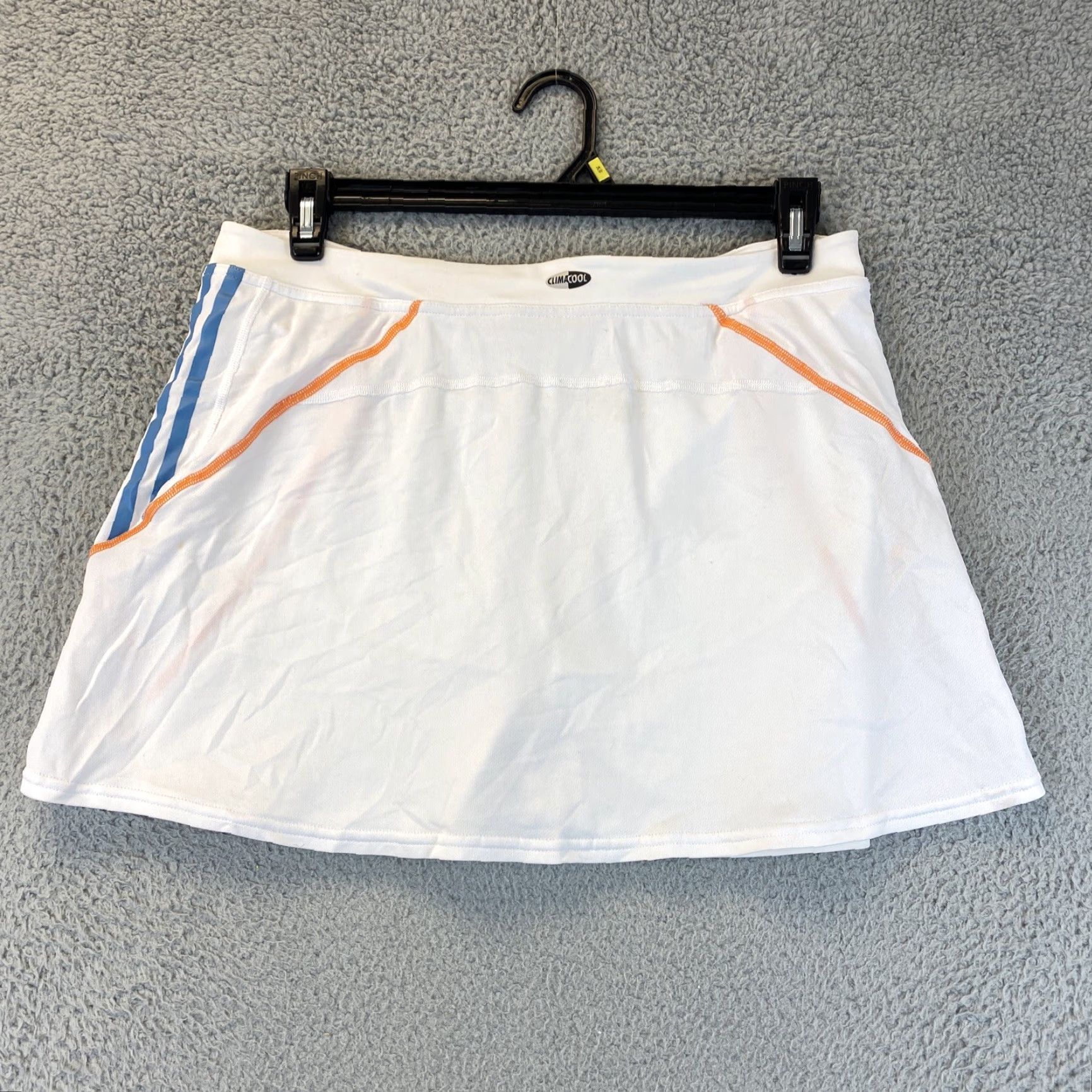 Adidas Adidas Women's Athletic Skirt Skort White L Athletic Tennis 73-27 Size 36" / US 14 / IT 50 - 7 Thumbnail