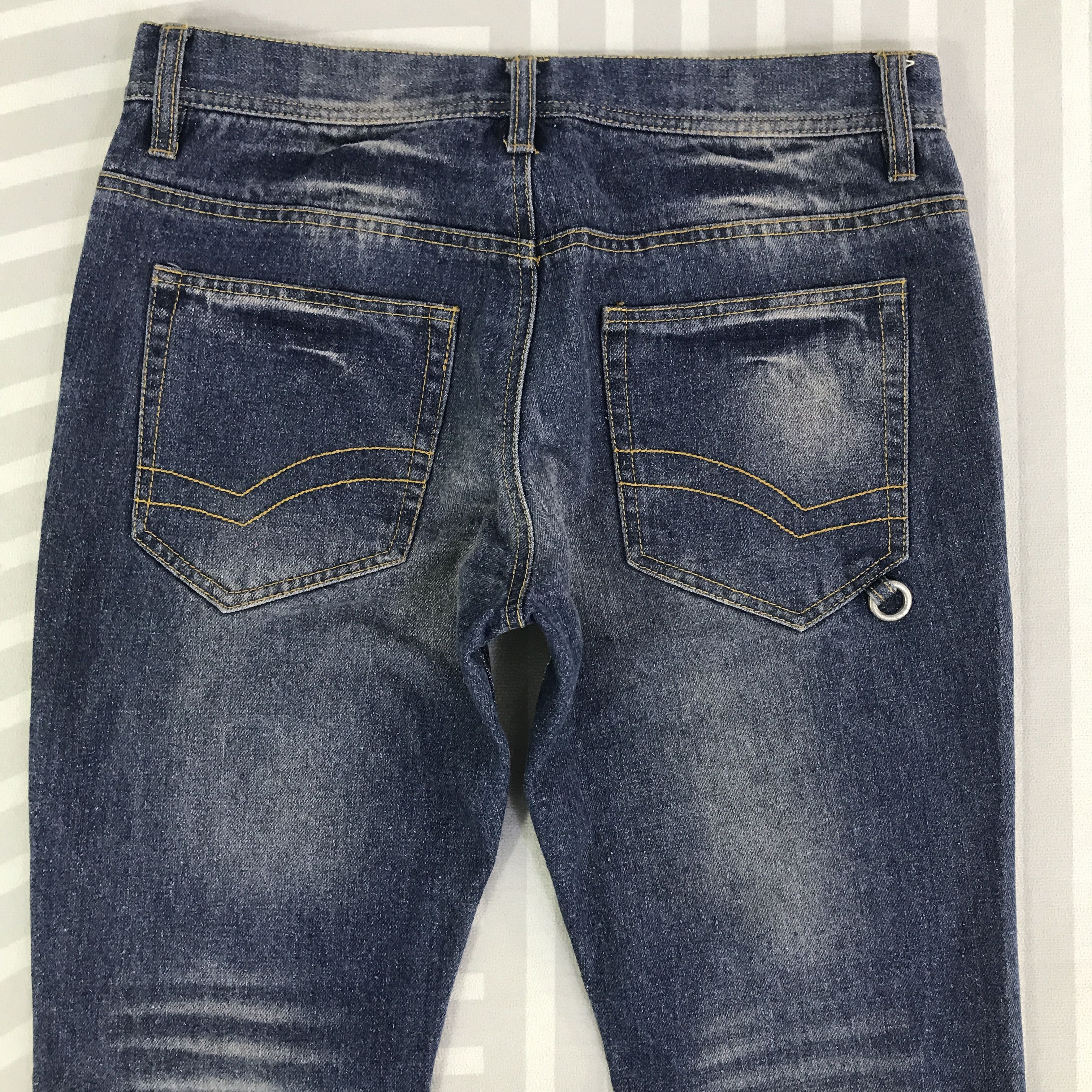 In The Attic Vintage In The Attic Japan Punk Jeans denim pantsK118B14 Size US 30 / EU 46 - 5 Thumbnail