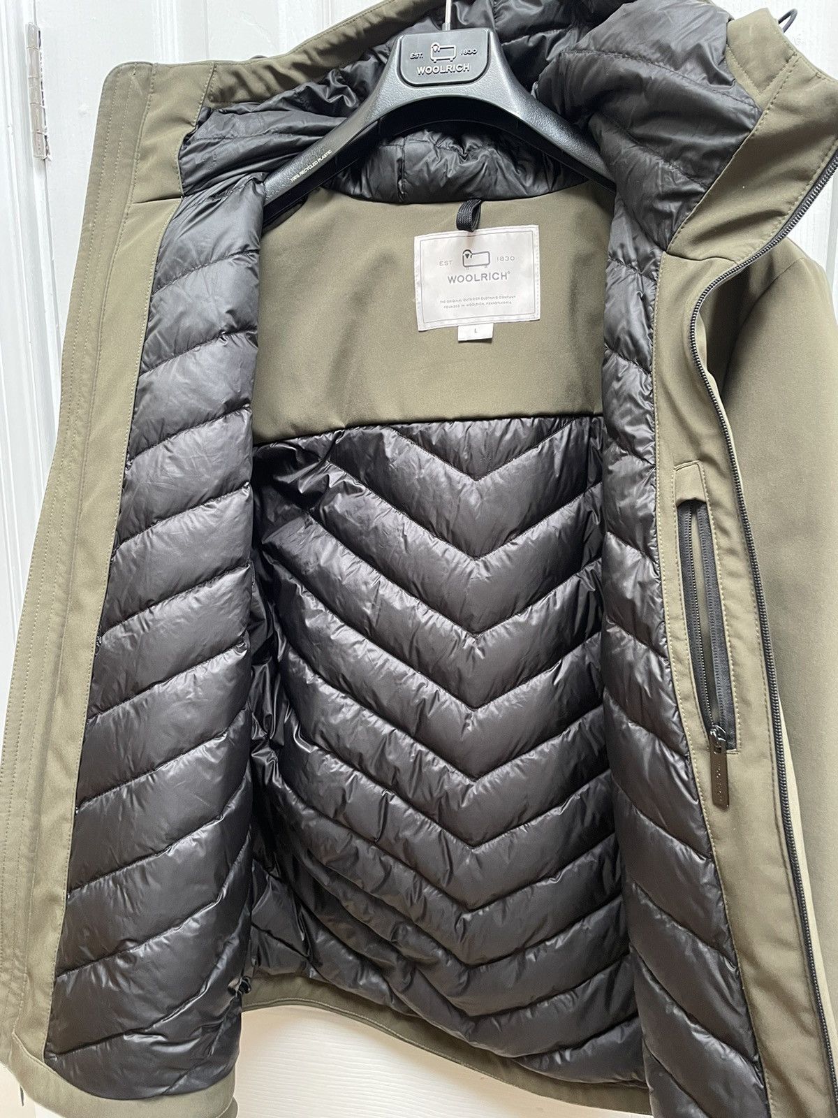 Woolrich Woolen Mills Woolrich Shell Windproof Down jacket Size US L / EU 52-54 / 3 - 5 Thumbnail