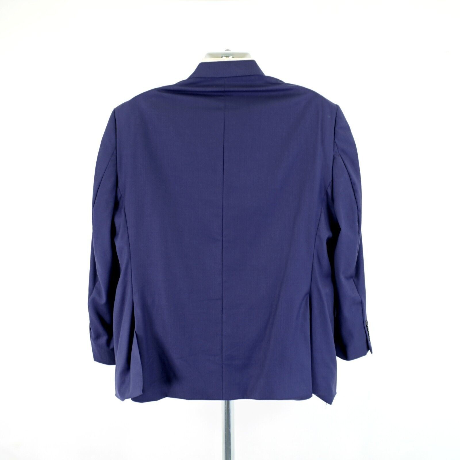 Jos. A. Bank Jos A Bank Travelers Tailored Fit Wool Blue Twill 46R / Slim Size 46R - 6 Thumbnail