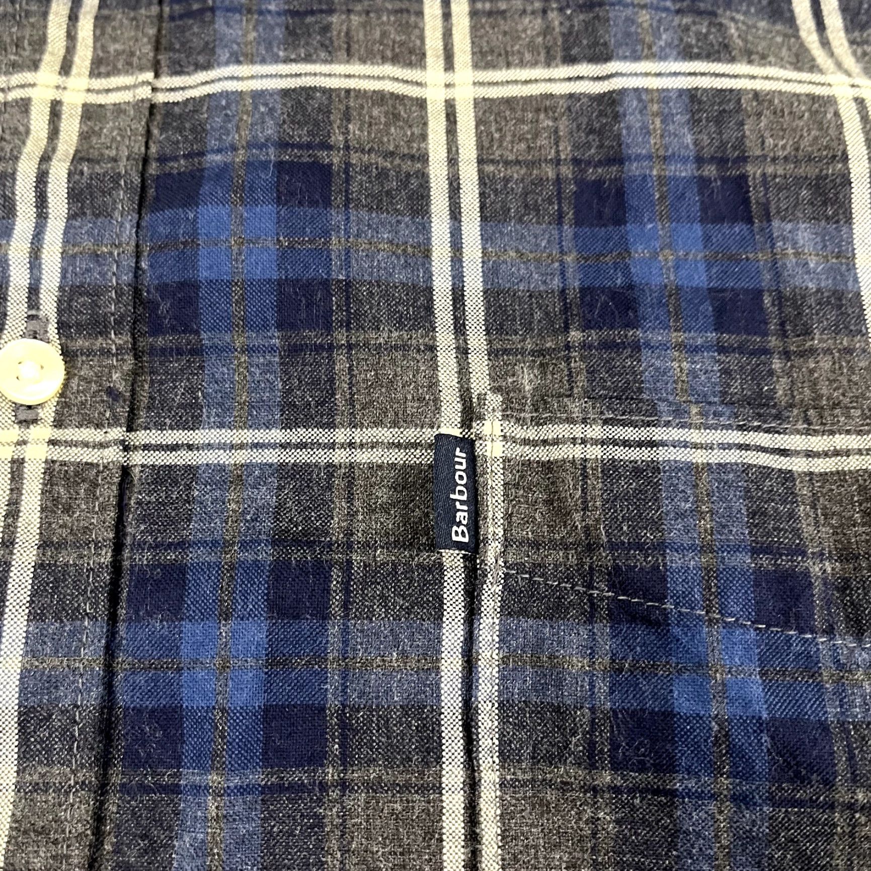 Barbour VINTAGE Barbour Shirt Men 2XL Long Sleeve Highland Check Button-Down Casual Designer Size US XXL / EU 58 / 5 - 3 Thumbnail