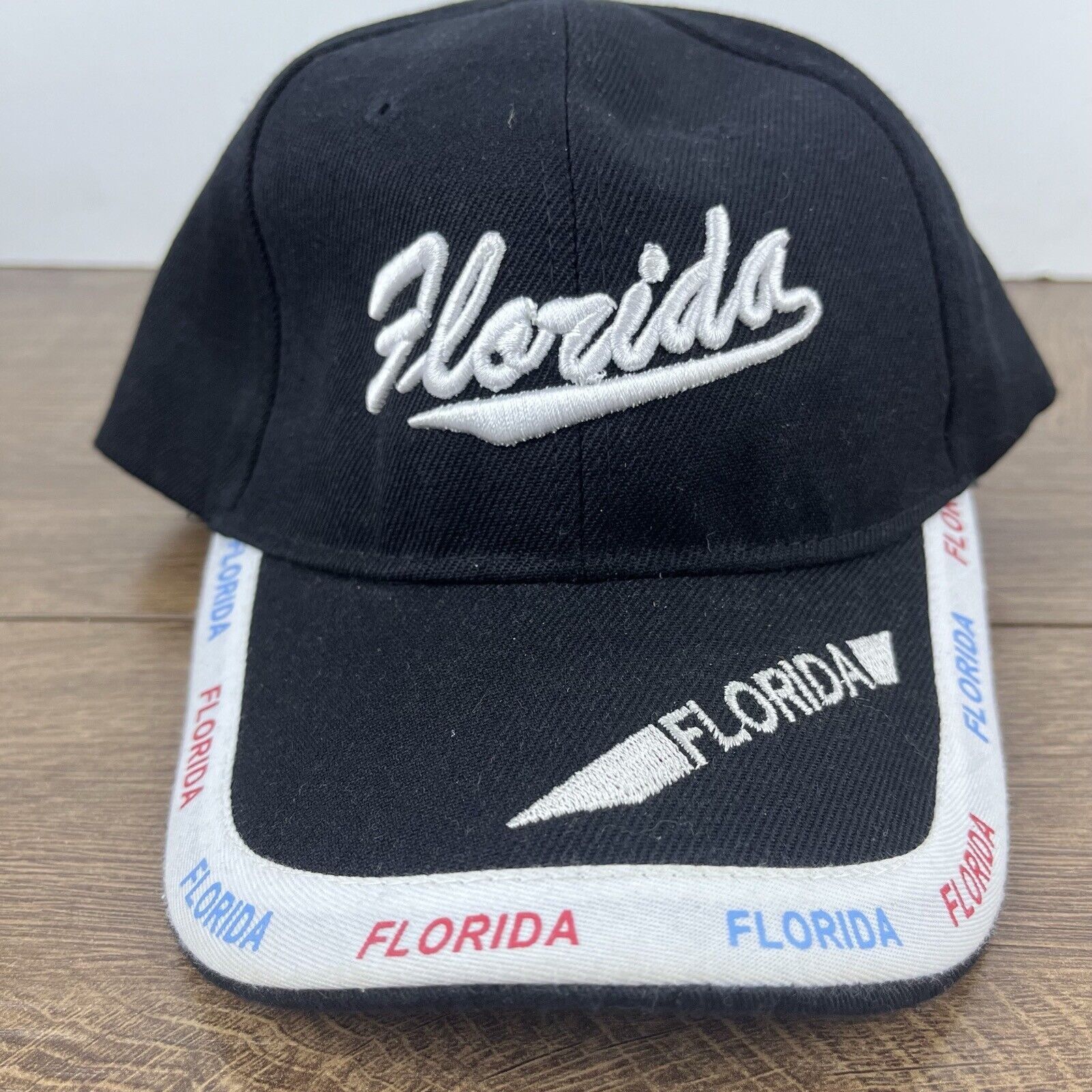 Other Florida Hat Adjustable Hat Black Hat Adjustable Black Adult Size ONE SIZE - 5 Thumbnail