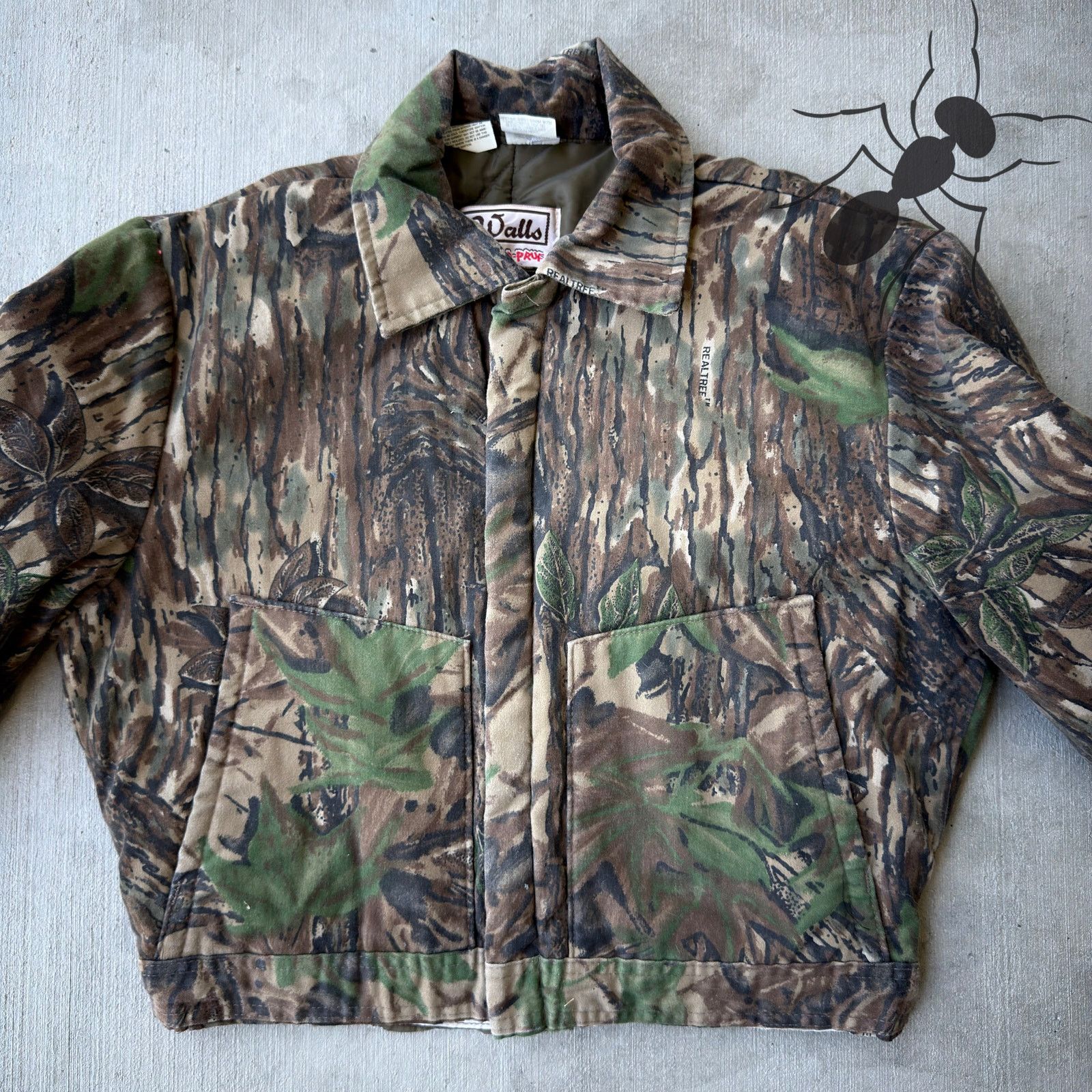 Carhartt × Vintage Walls realtree camo cropped work wear jacket Size US M / EU 48-50 / 2 - 3 Thumbnail