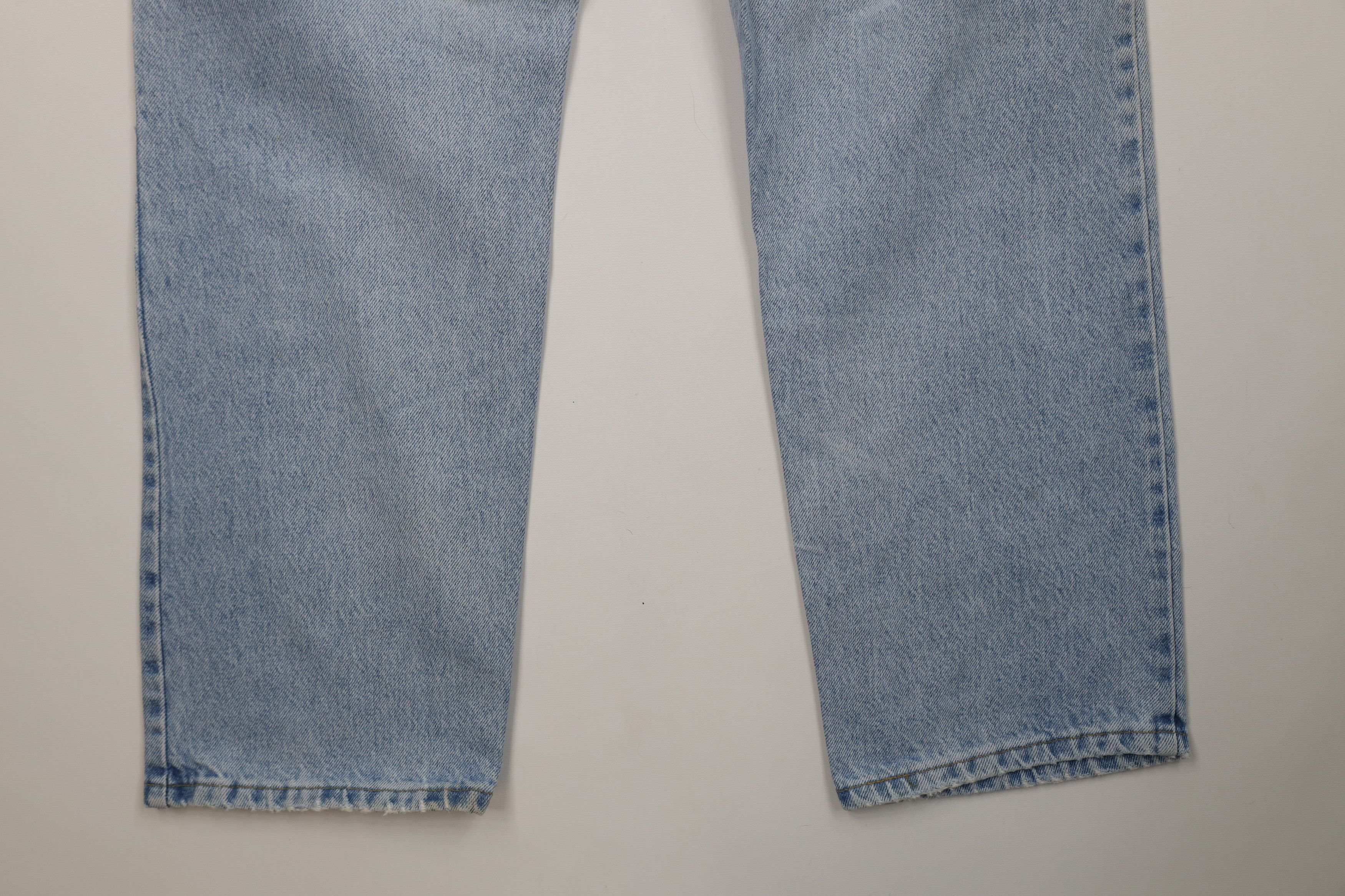 Lee Vintage 90s Lee Straight Leg Denim Jeans Blue Cotton Size US 38 / EU 54 - 13 Thumbnail