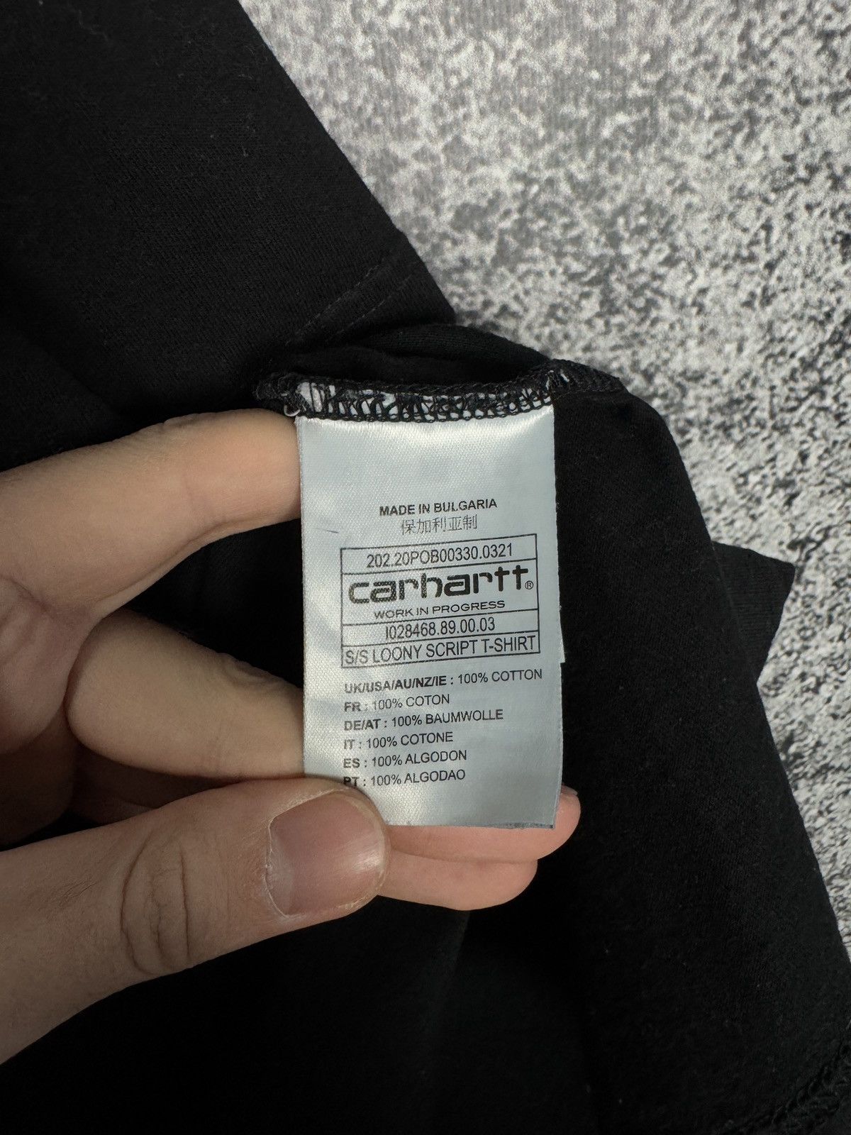 Carhartt Men’s Carhartt S/S Loony Script T-Shirt Streeetwear Size XXL Size US XL / EU 56 / 4 - 8 Thumbnail