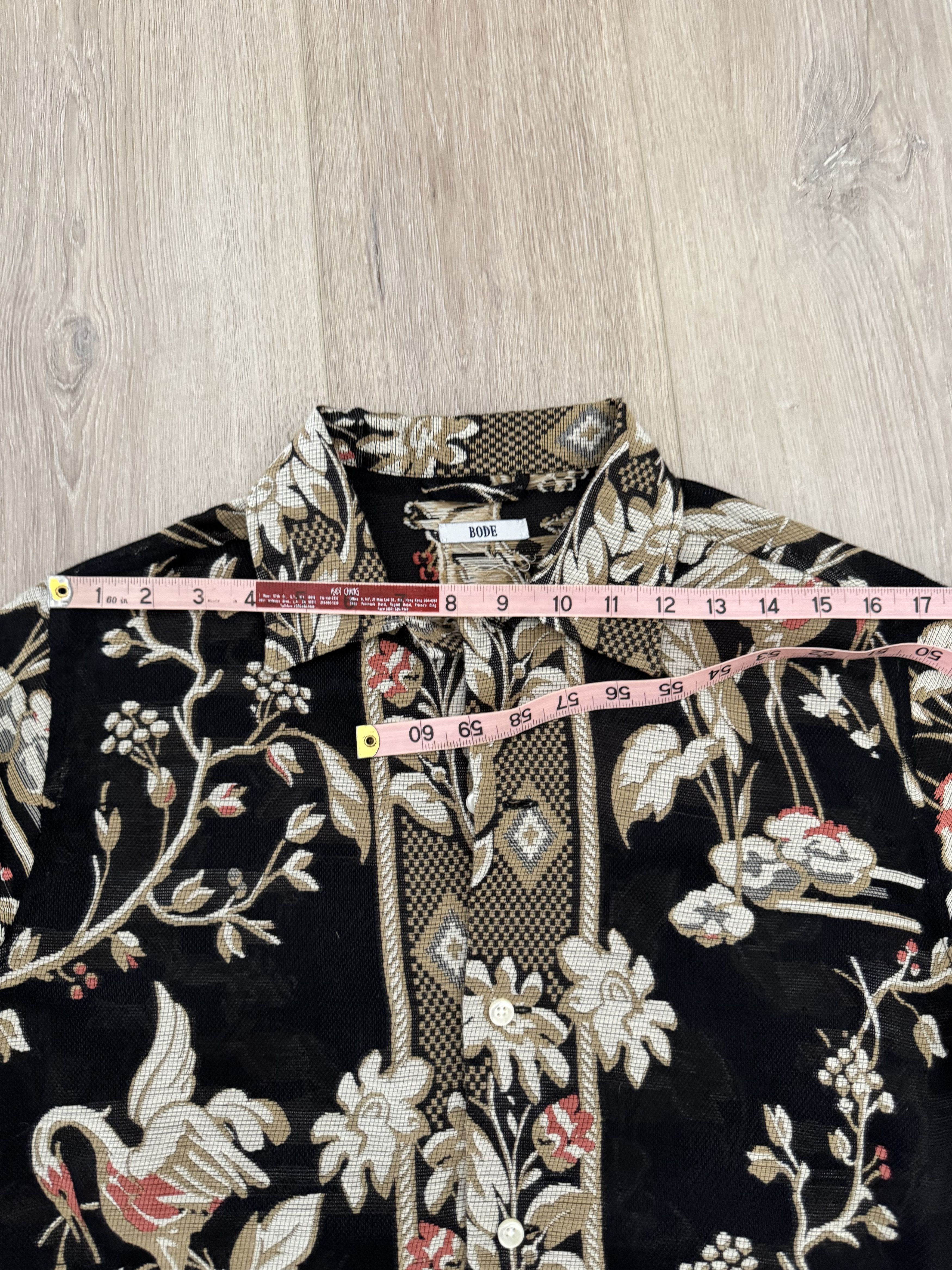 Bode Bode Cranes Longsleeve Button Up Shirt Size US M / EU 48-50 / 2 - 9 Thumbnail