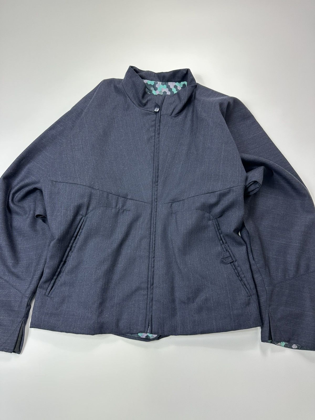 Nike Rare Nike Kimono Reverse Tag Jacket Blue Size M / US 6-8 / IT 42-44 - 7 Thumbnail