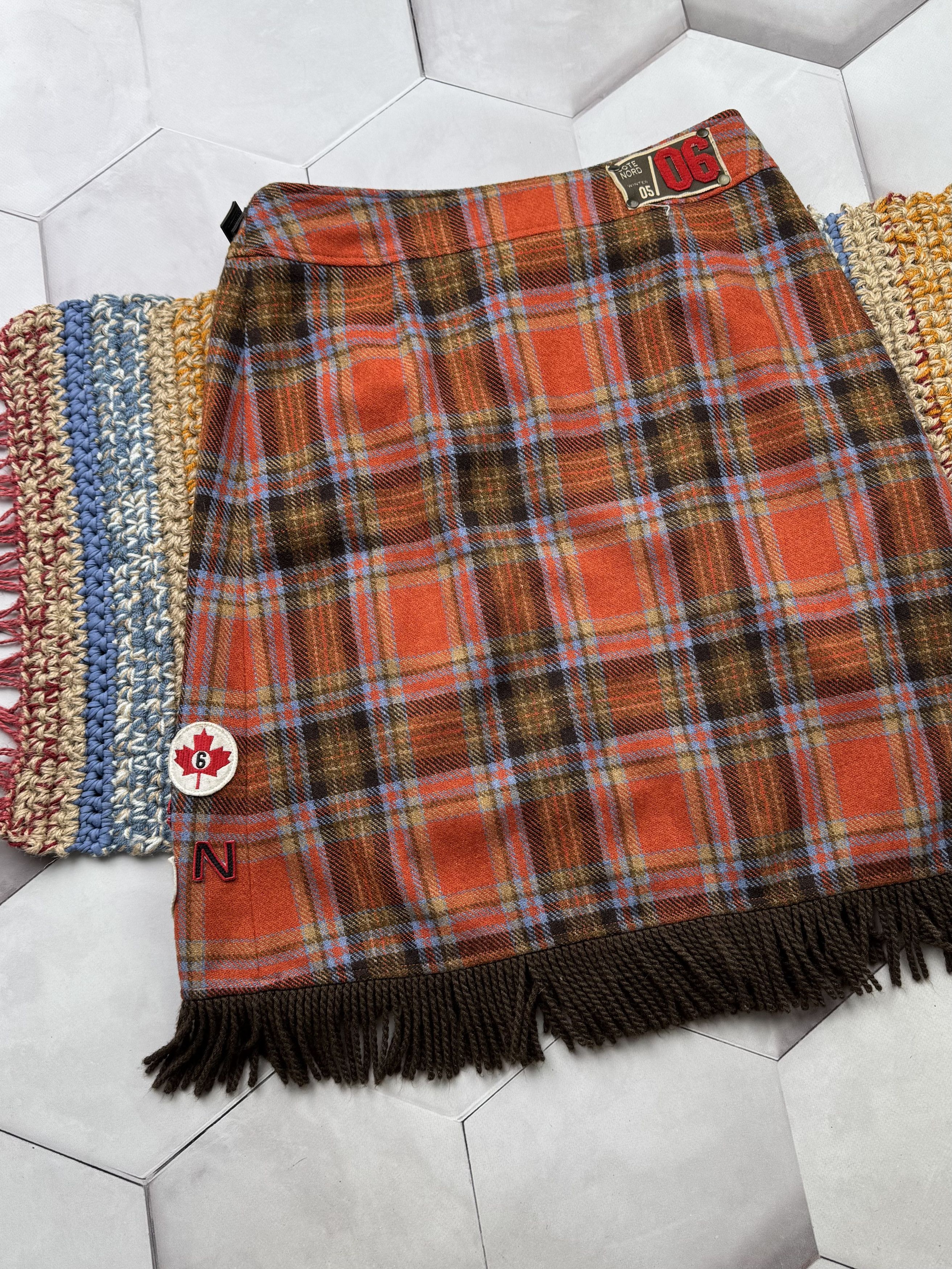 Japanese Brand Vintage Wool Skirt Size 27" / US 4 / IT 40 - 6 Thumbnail