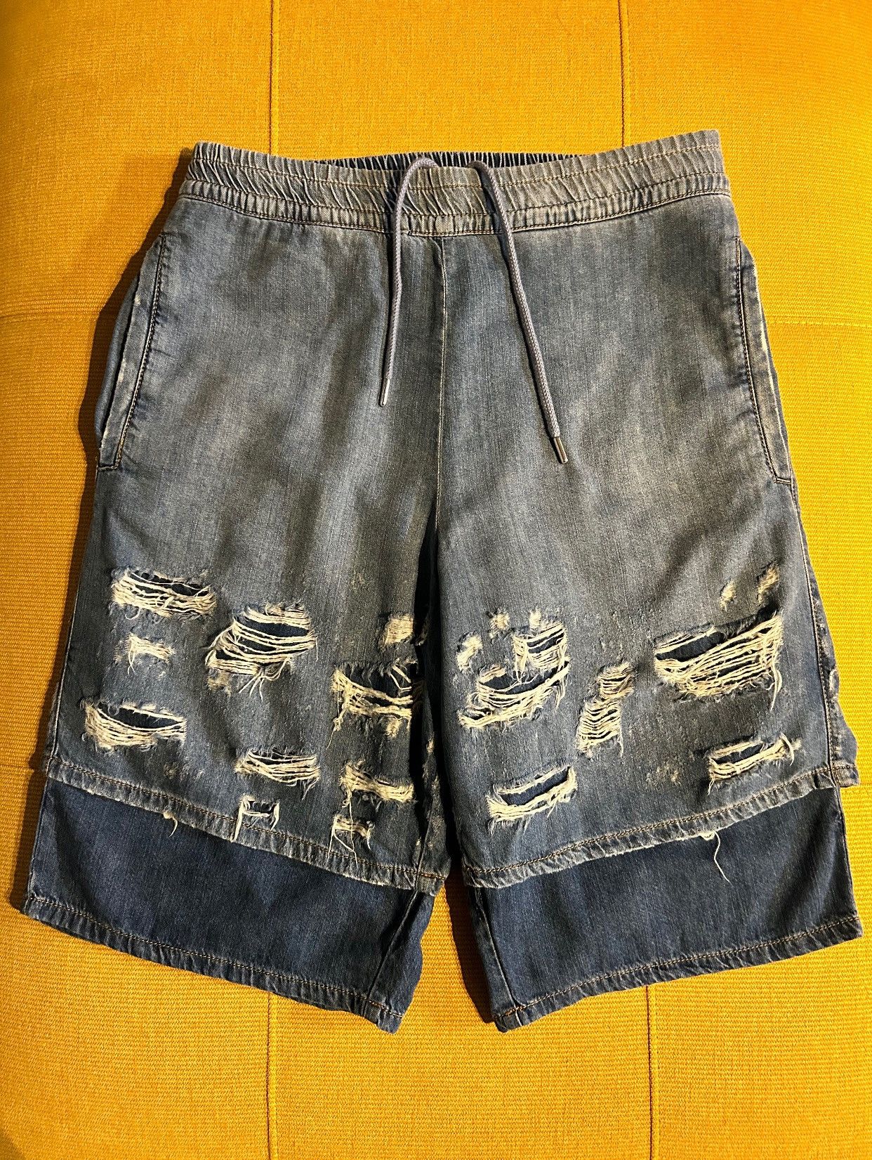 Diesel D-HORTY DENIM SHORTS Size US 31 - 3 Thumbnail