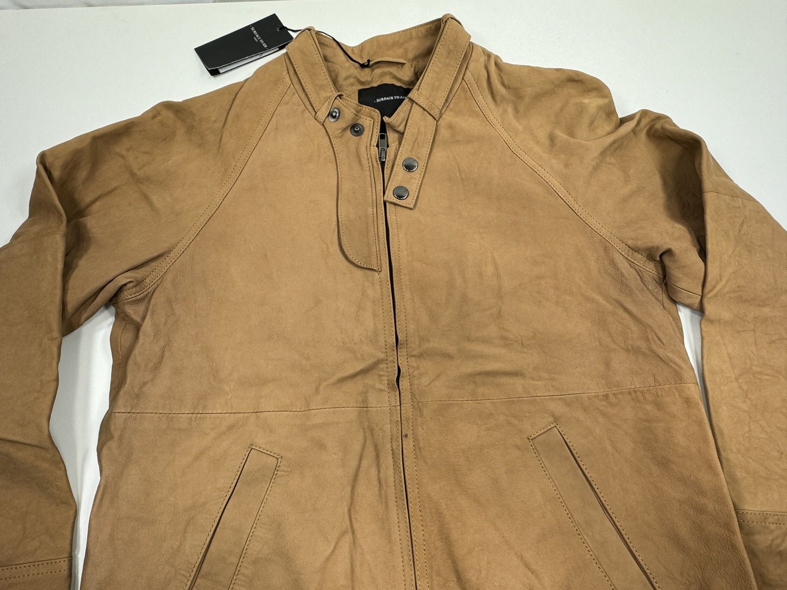 Surface 2 Air × Surface To Air Surface to Air Seasaw Biker Jacket Nubuck Leather Motorcycle Size US M / EU 48-50 / 2 - 2 Thumbnail