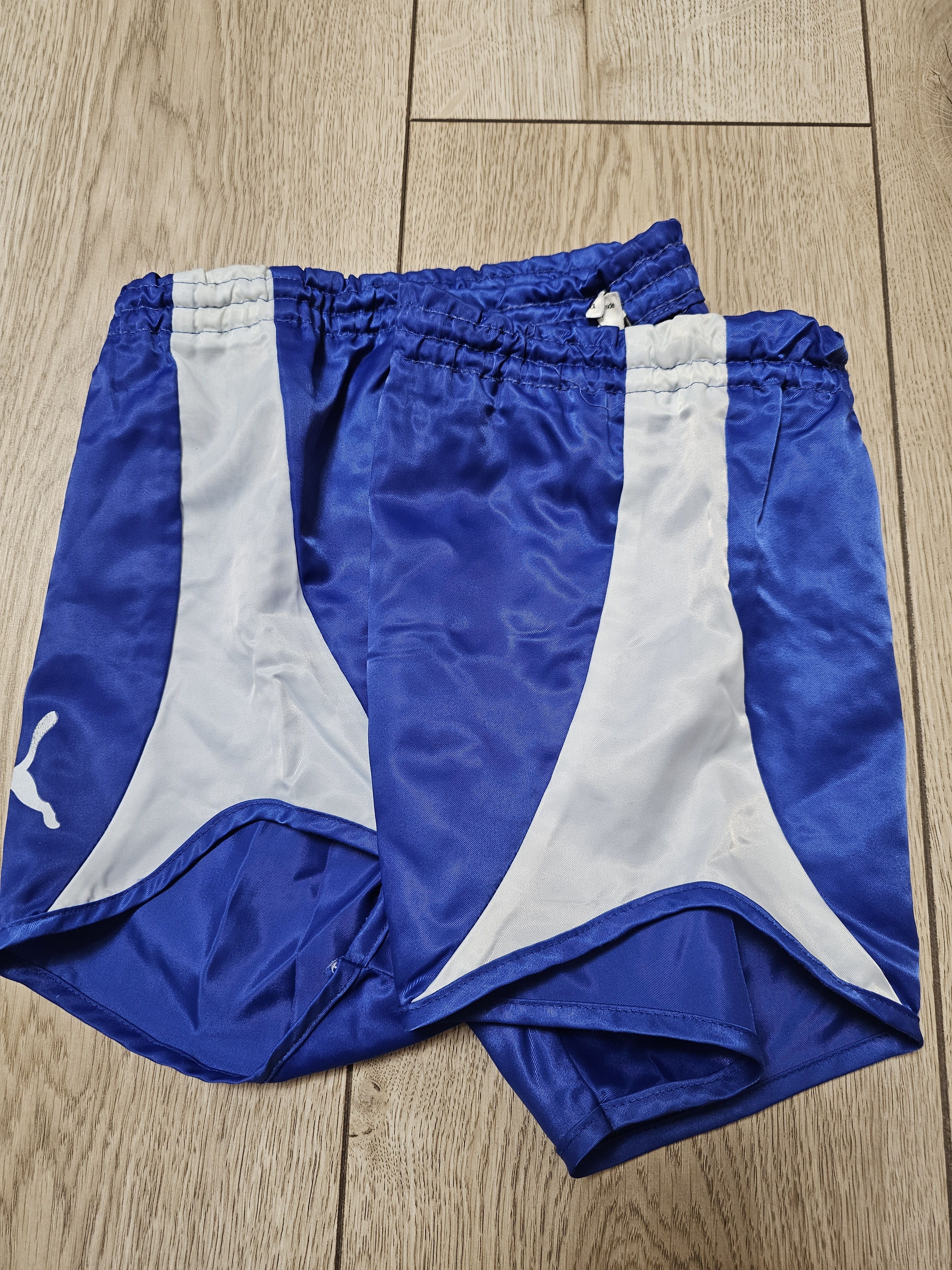 Vintage PUMA SHORTS WEST GERMANY VINTAGE NYLON 80s SPRINTER RUNNING Size US 30 / EU 46 - 4 Thumbnail