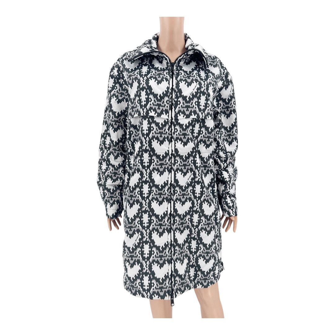 Clothing Love Moschino Printed Logo Puffer Jacket Clothing