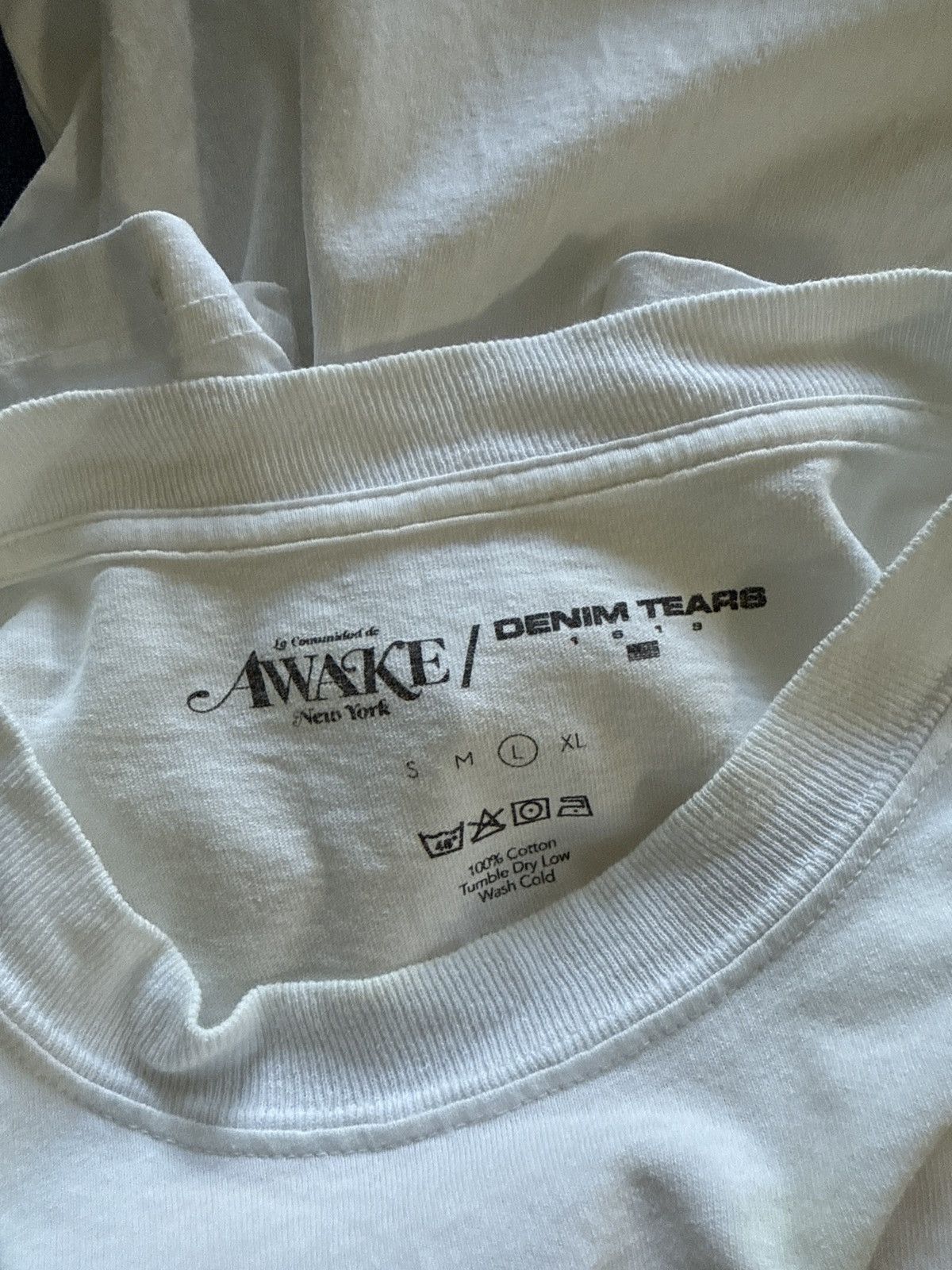 Awake NY × DENIM TEARS Awake x Denim Tears T-Shirt Large Size US L / EU 52-54 / 3 - 3 Thumbnail