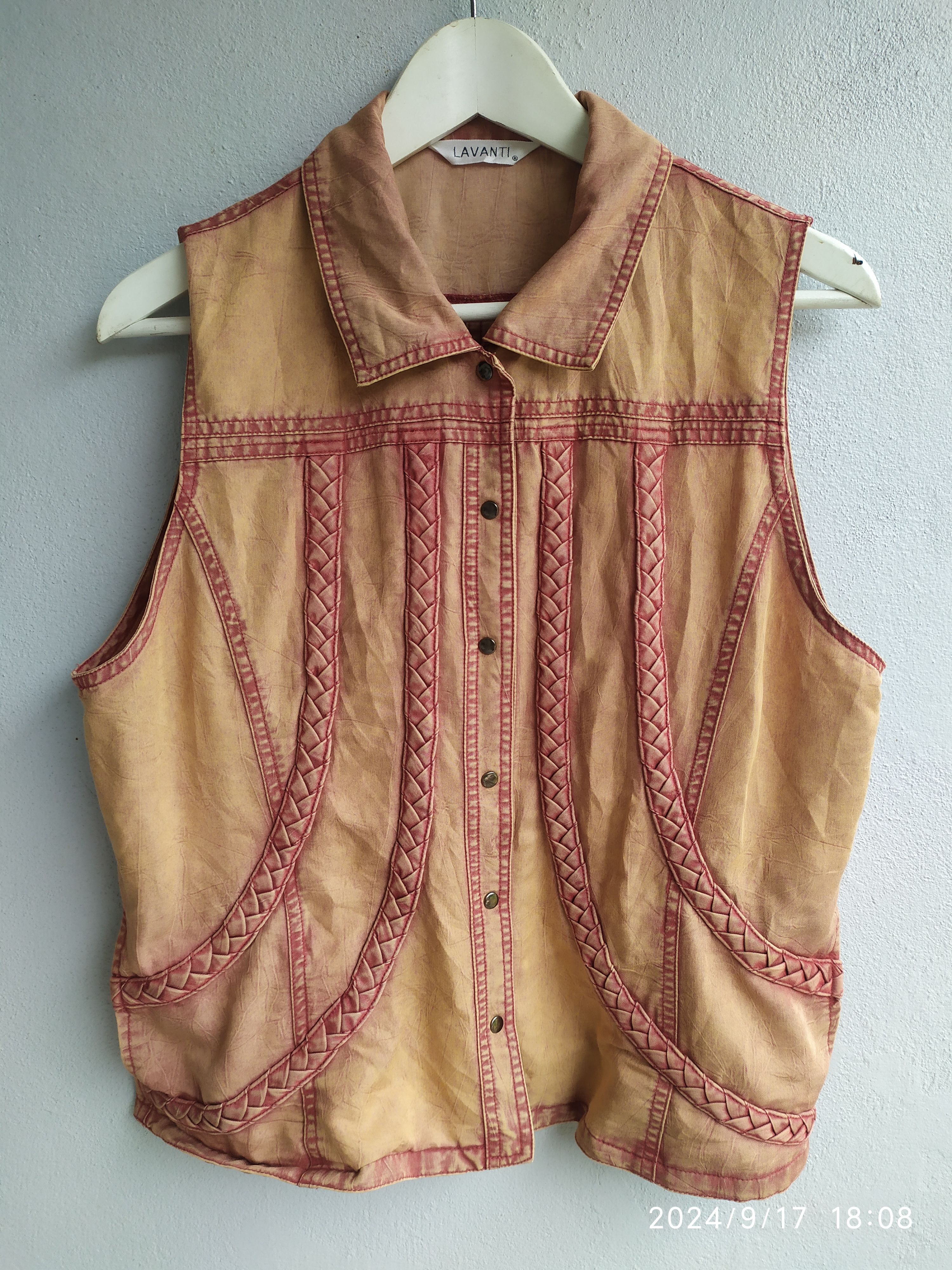 Japanese Brand × Vintage Vintage Lavanti Vest Size L / US 10 / IT 46 - 1 Thumbnail